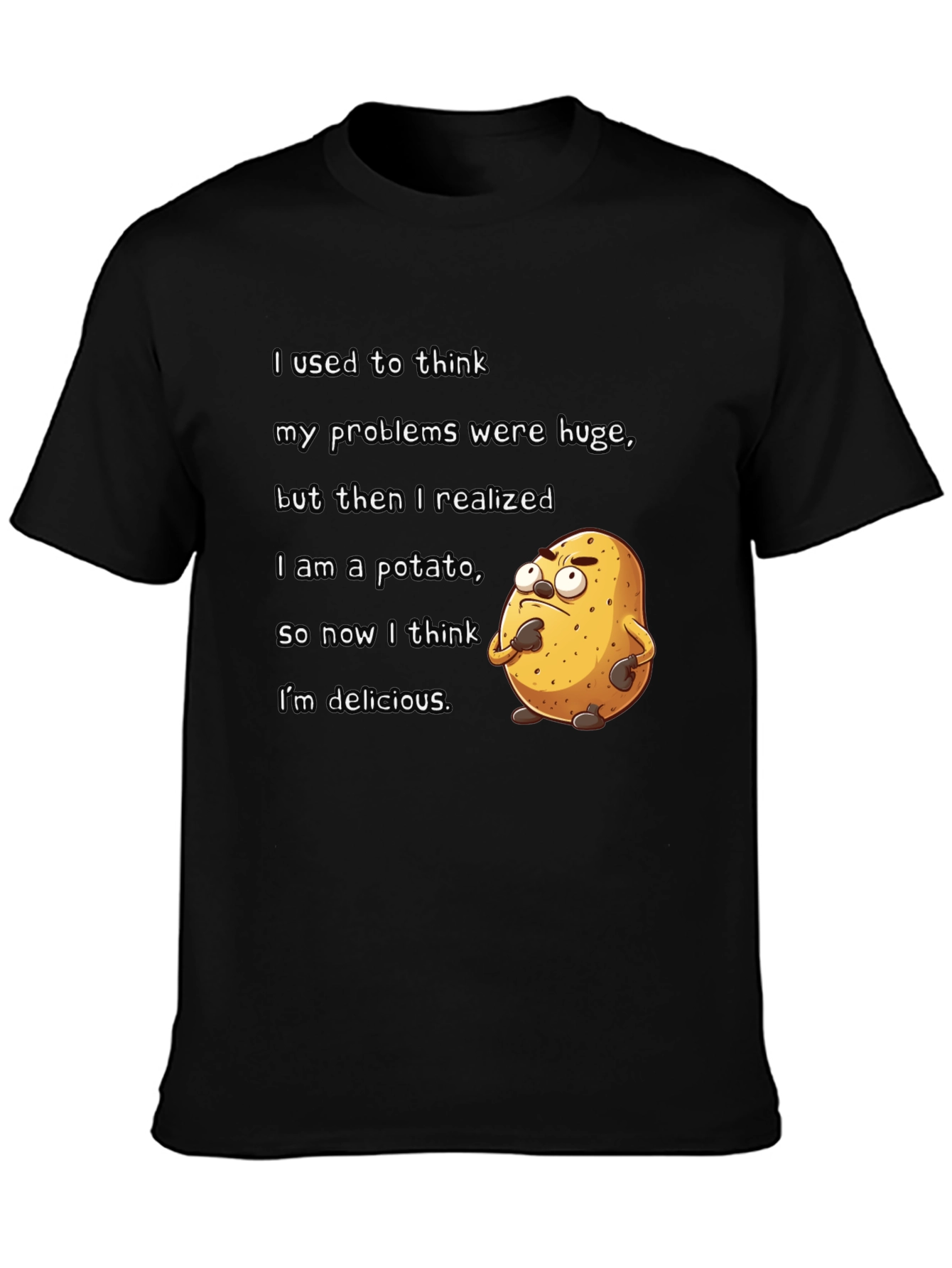 Potato T-Shirt - Funny Graphic Tee