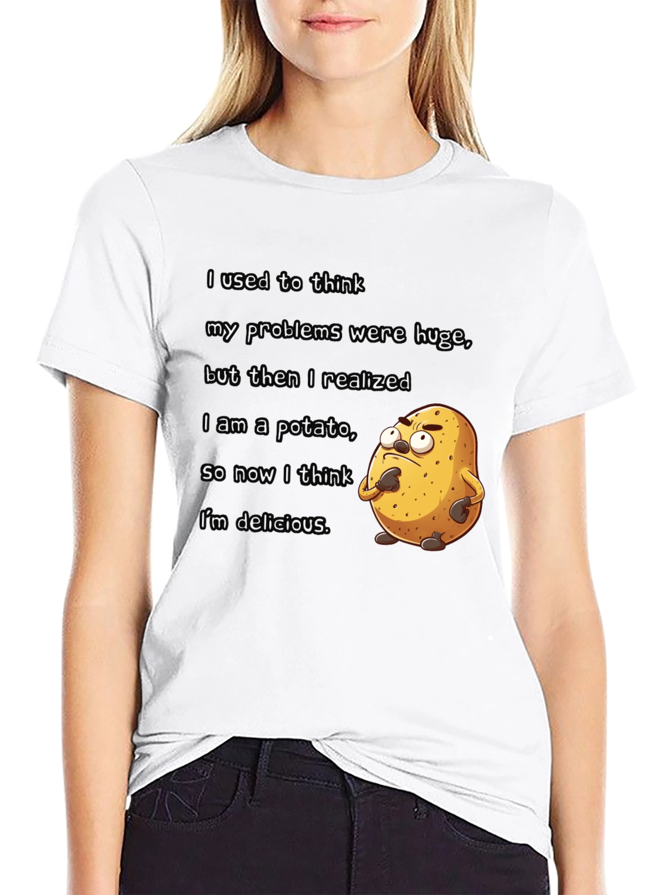 Potato T-Shirt - Funny Graphic Tee