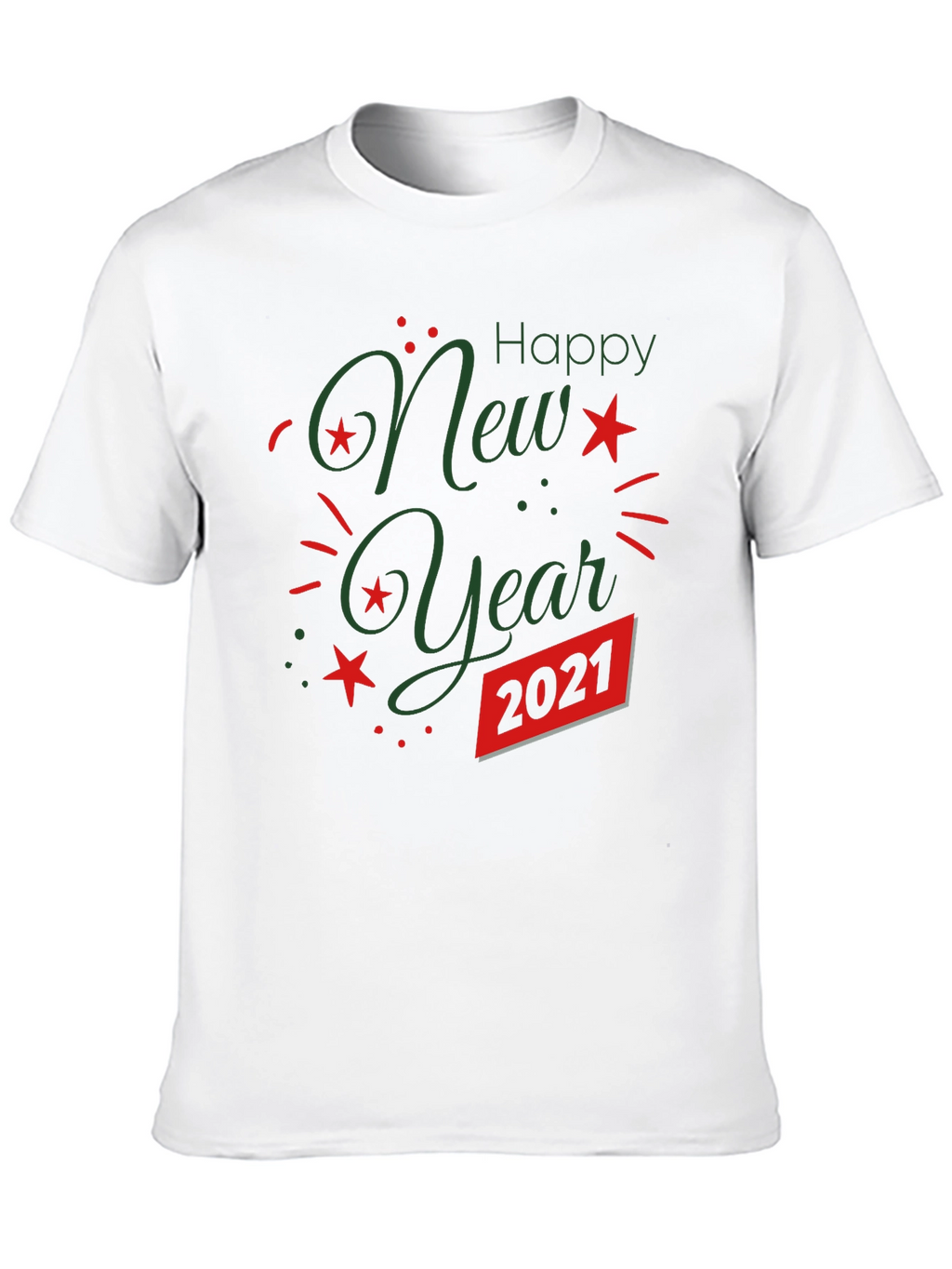 Festive New Year 2021 Graphic Tee