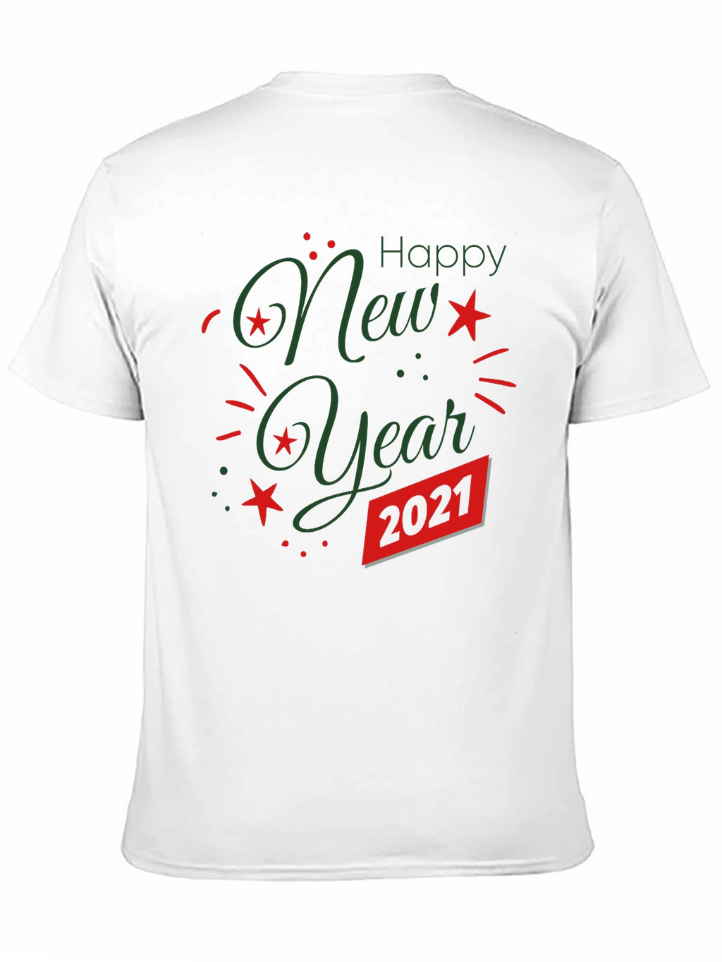 Festive New Year 2021 Graphic Tee