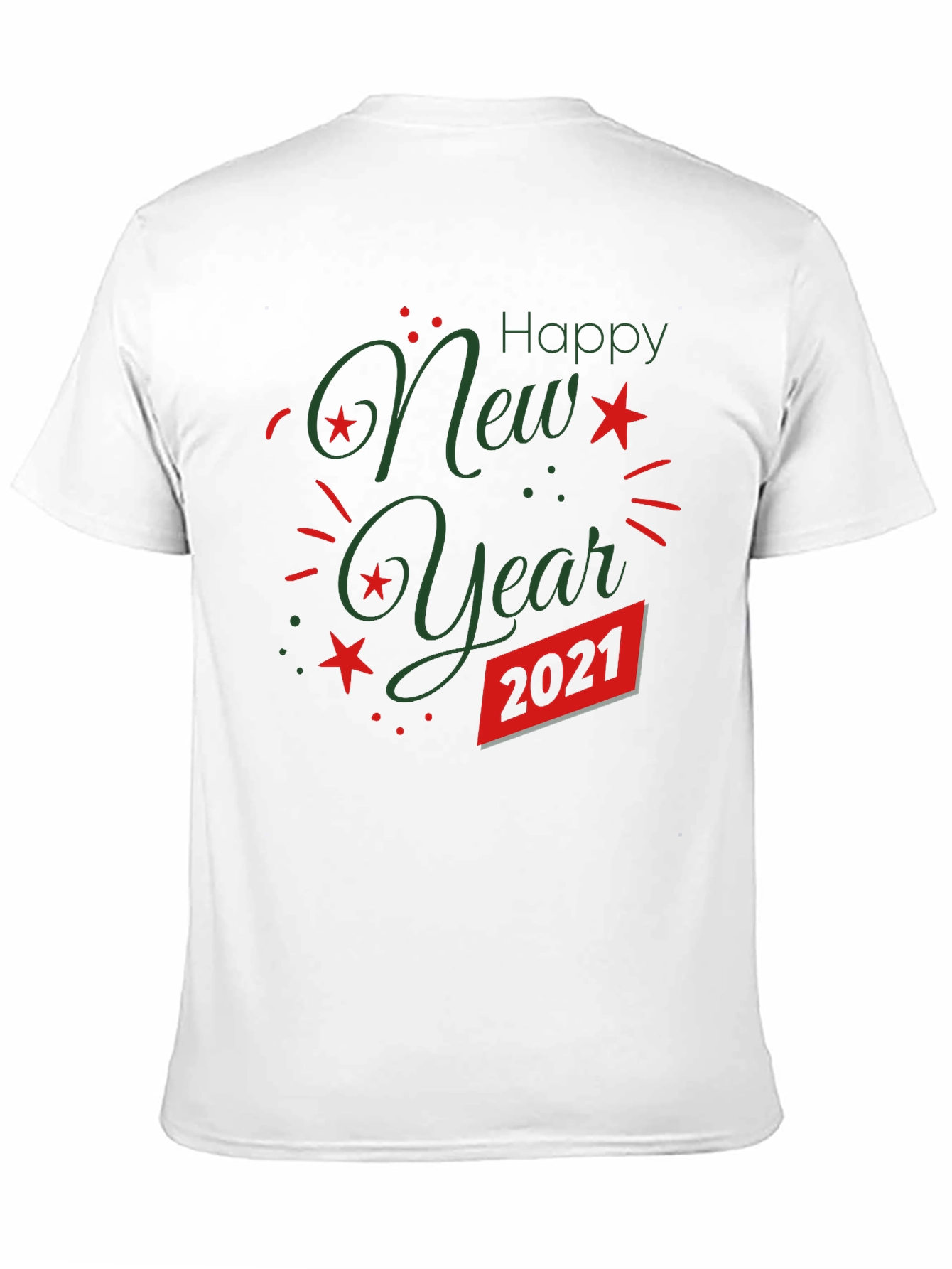 Festive New Year 2021 Graphic Tee
