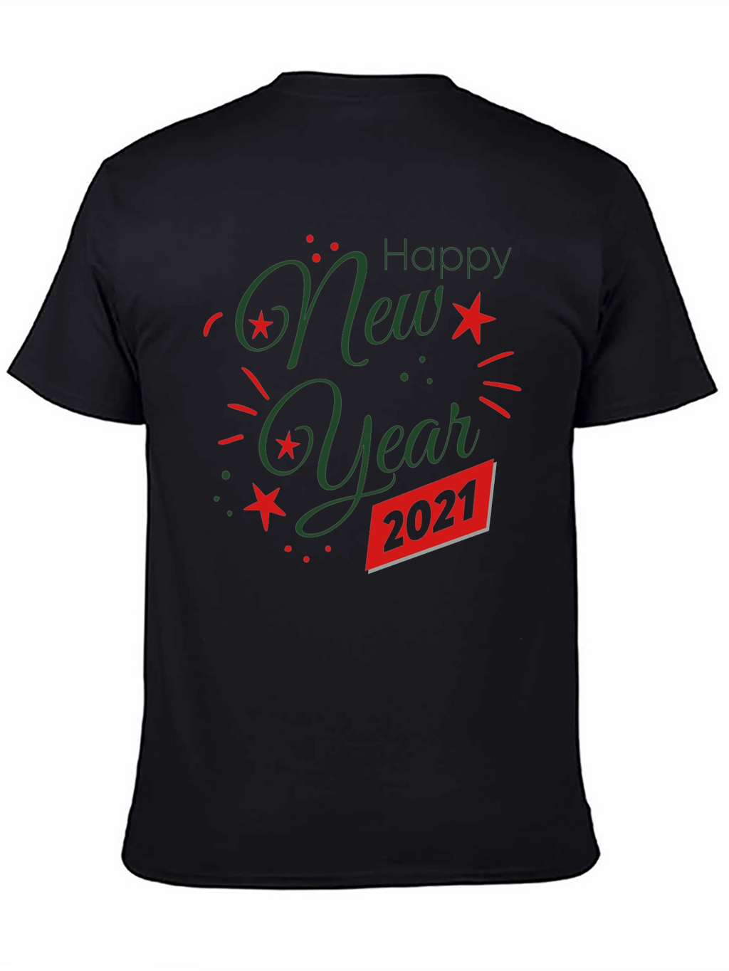 Festive New Year 2021 Graphic Tee