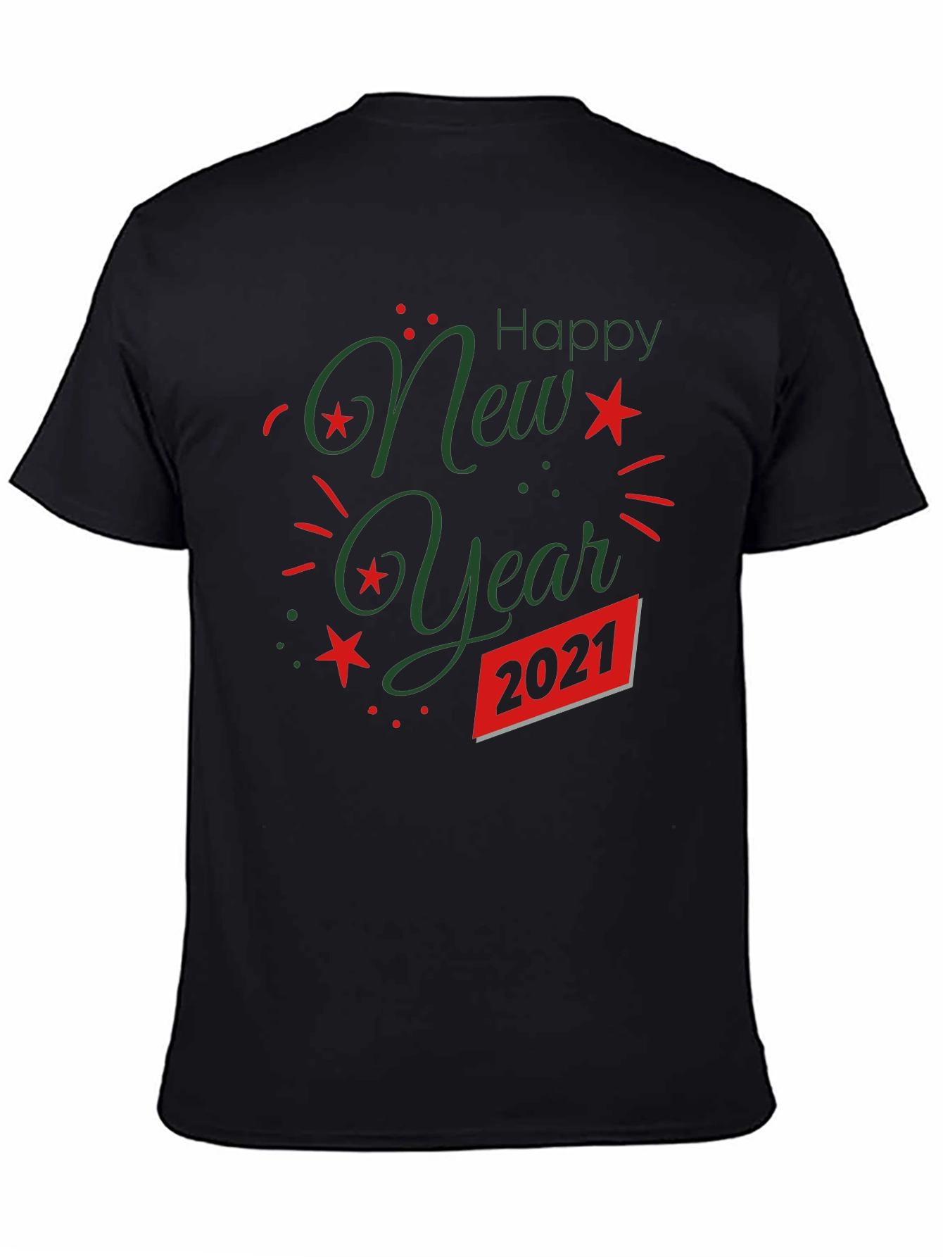 Festive New Year 2021 Graphic Tee