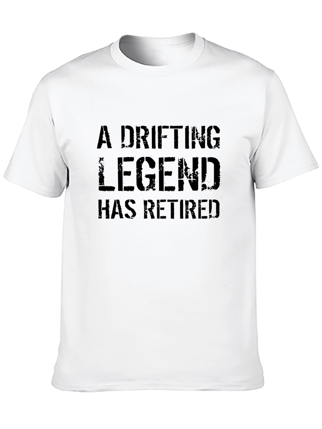 A Drifting Legend Retired Black T-Shirt