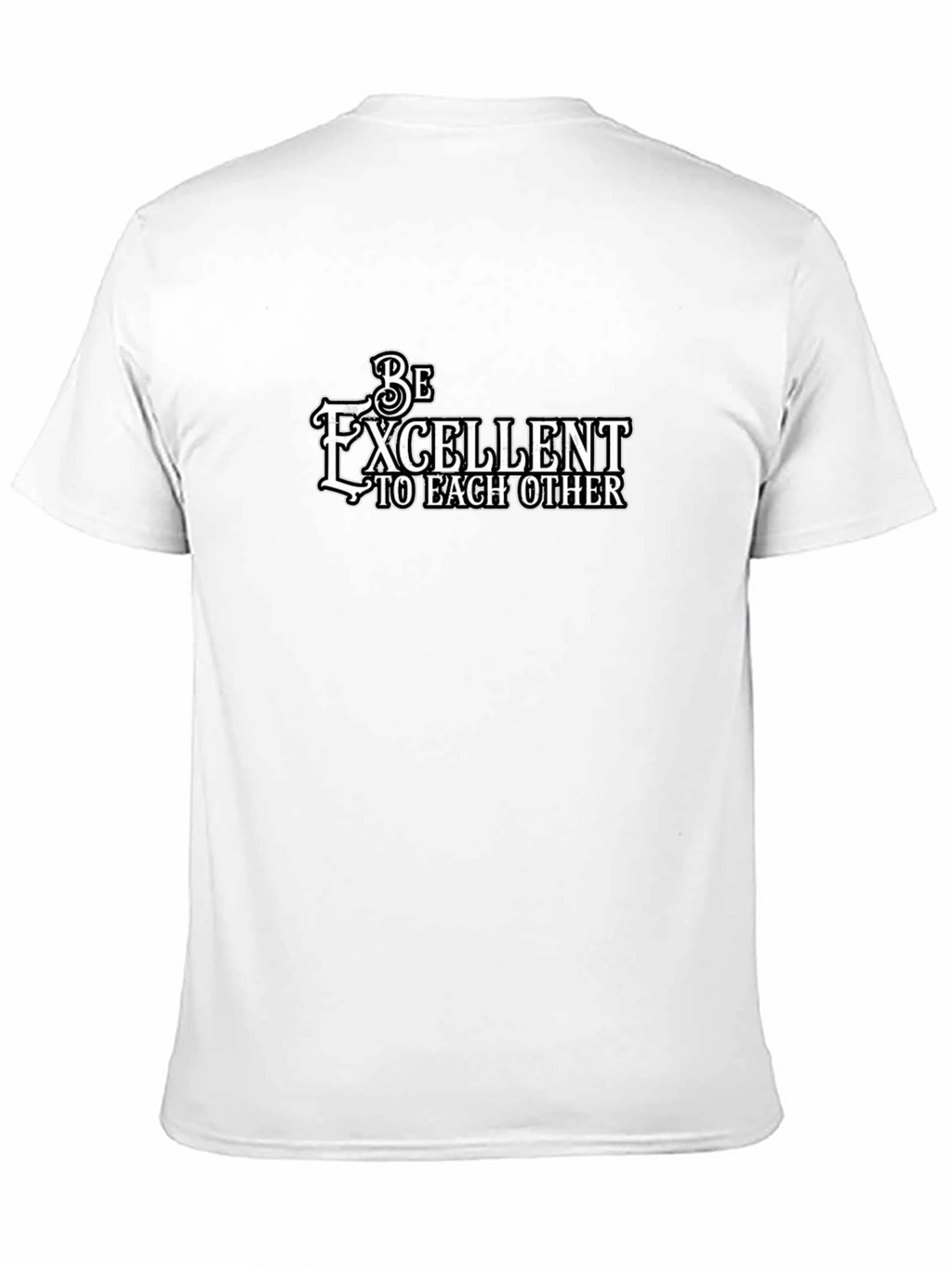 Be Excellent To Each Other Graphic Tee - Black