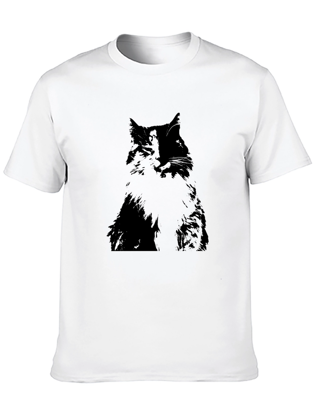 Black Cat Graphic Tee - Stylish & Comfortable