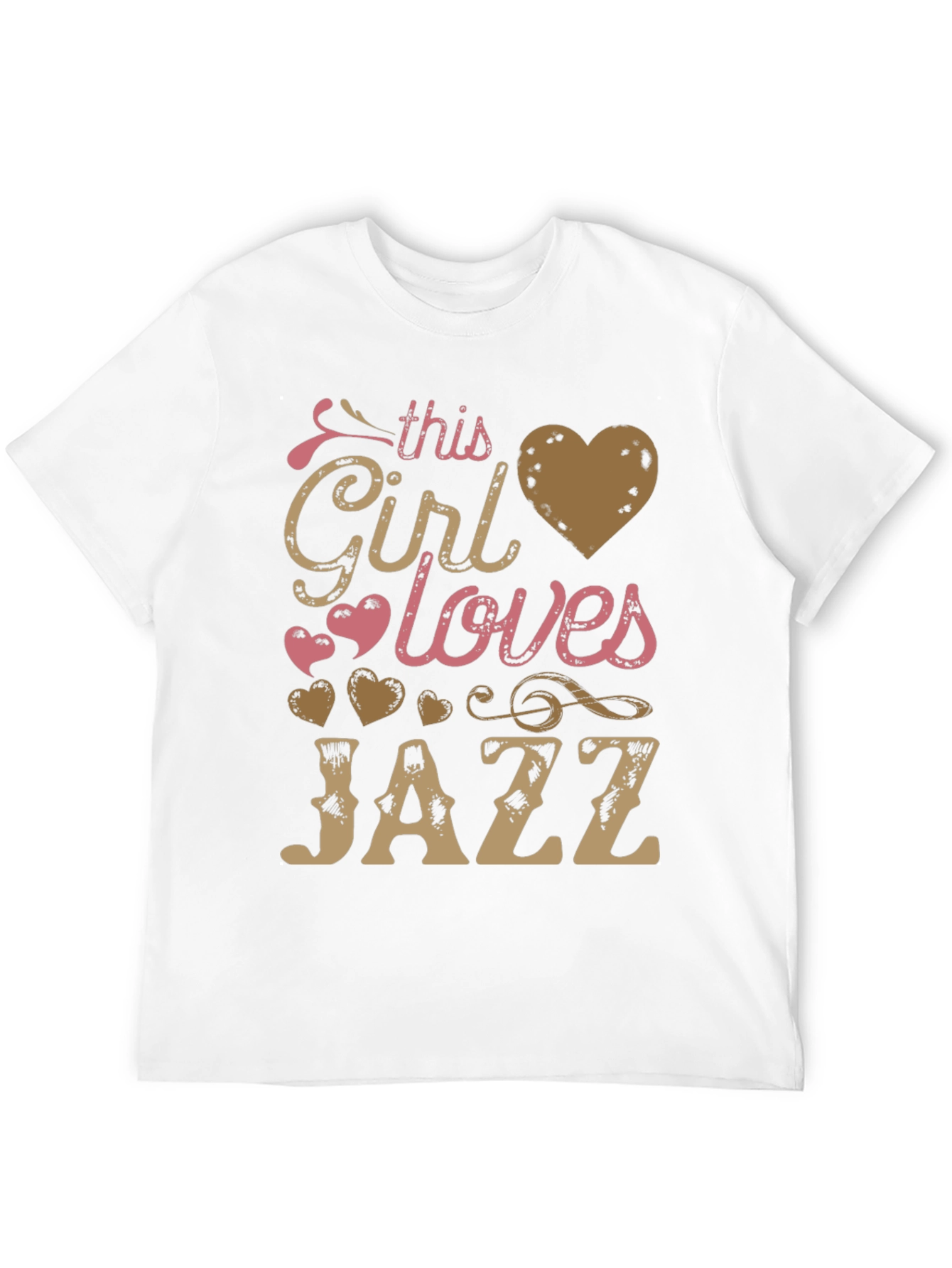 This Girl Loves Jazz T-Shirt - Music Lover Tee