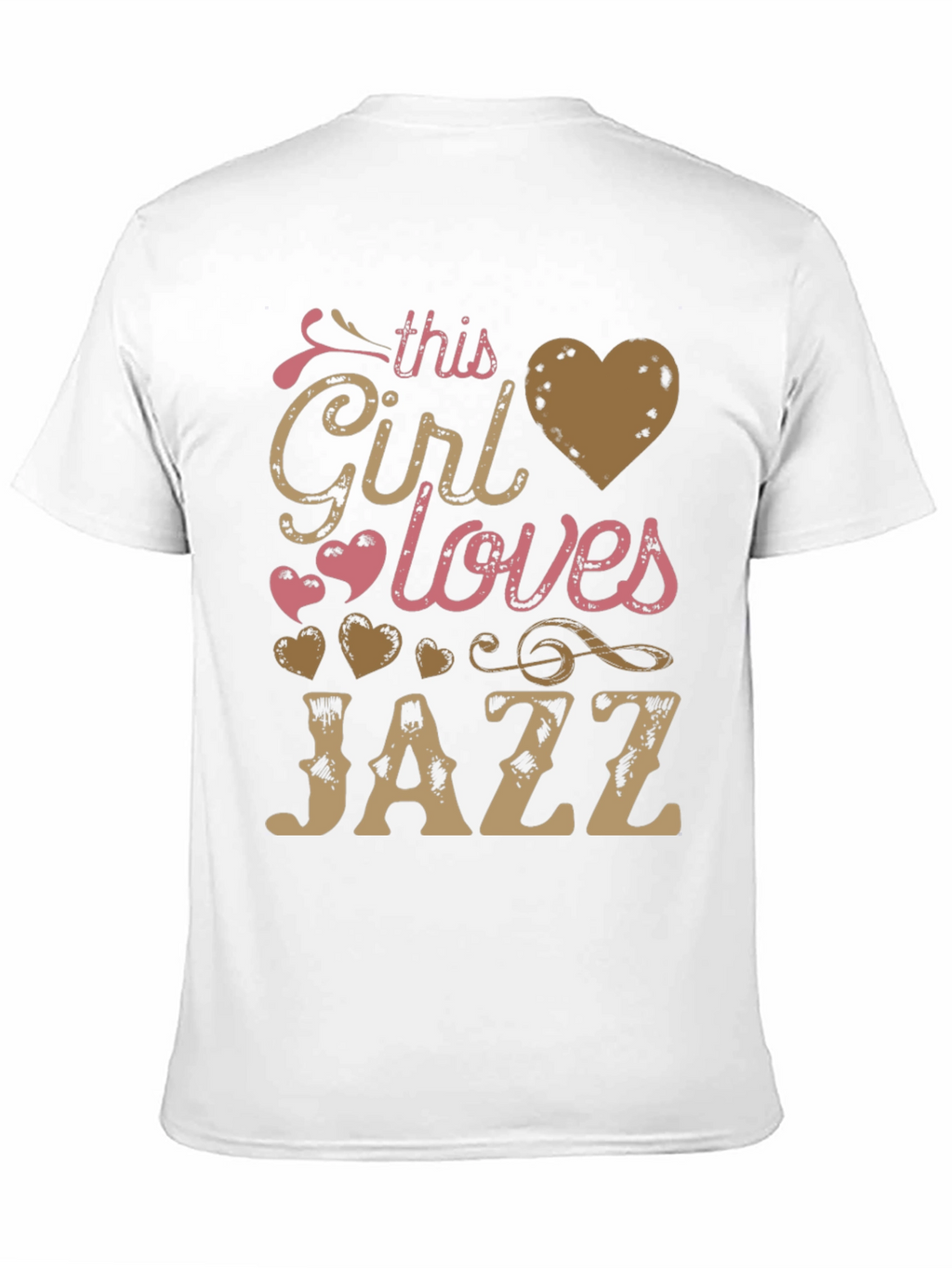 This Girl Loves Jazz T-Shirt - Music Lover Tee