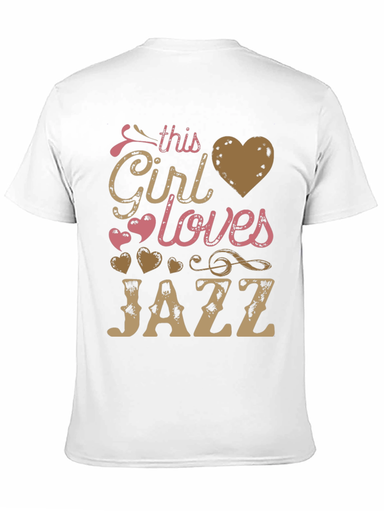 This Girl Loves Jazz T-Shirt - Music Lover Tee