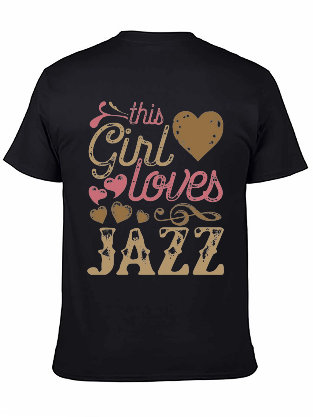 This Girl Loves Jazz T-Shirt - Music Lover Tee