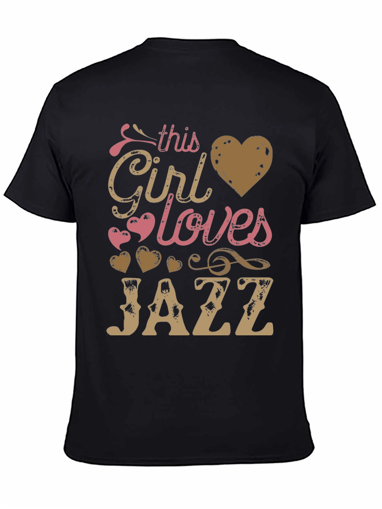 This Girl Loves Jazz T-Shirt - Music Lover Tee