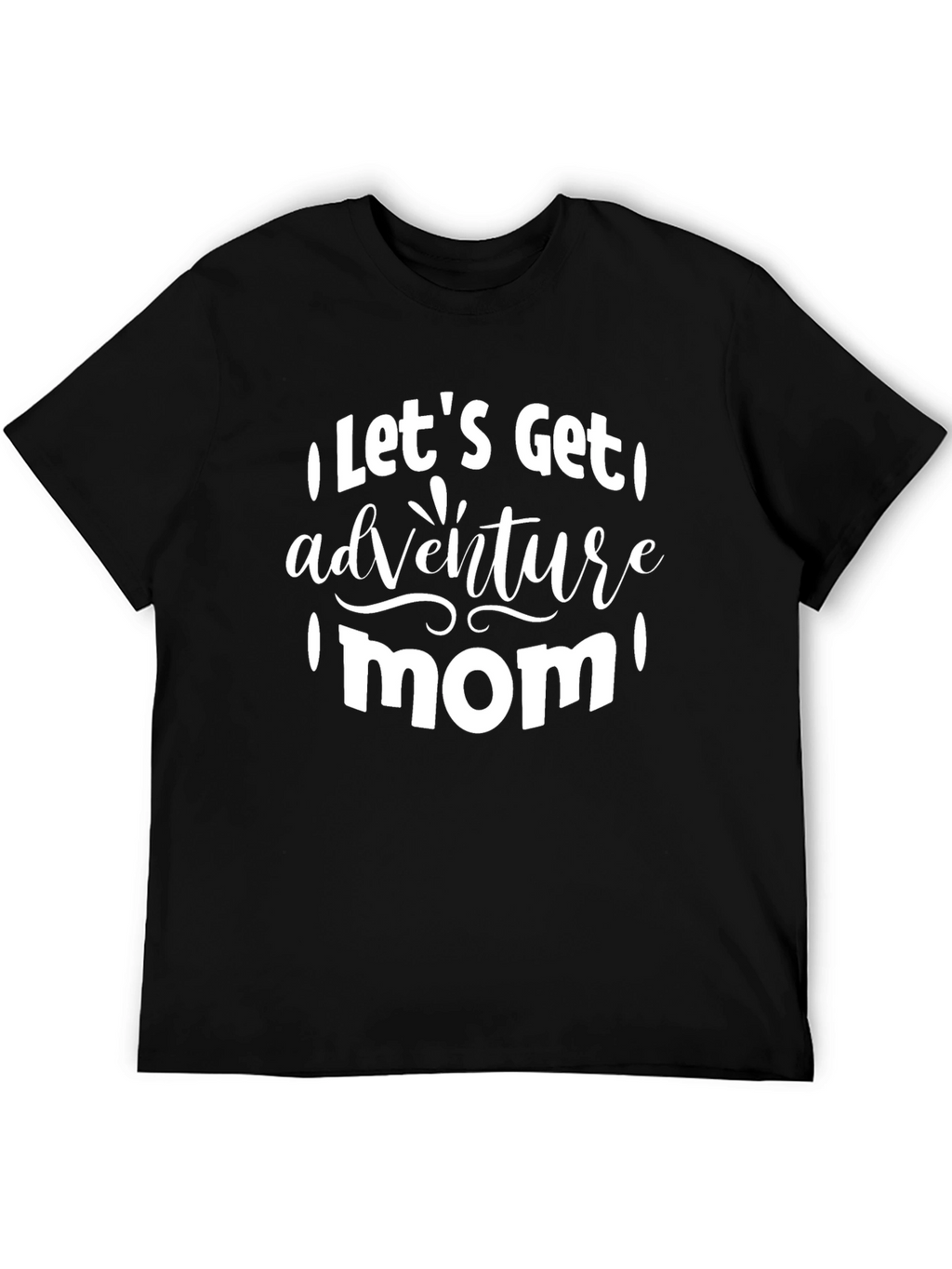 Adventure Mom Black T-Shirt