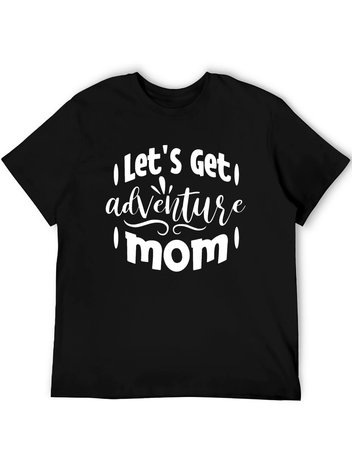 Adventure Mom Black T-Shirt