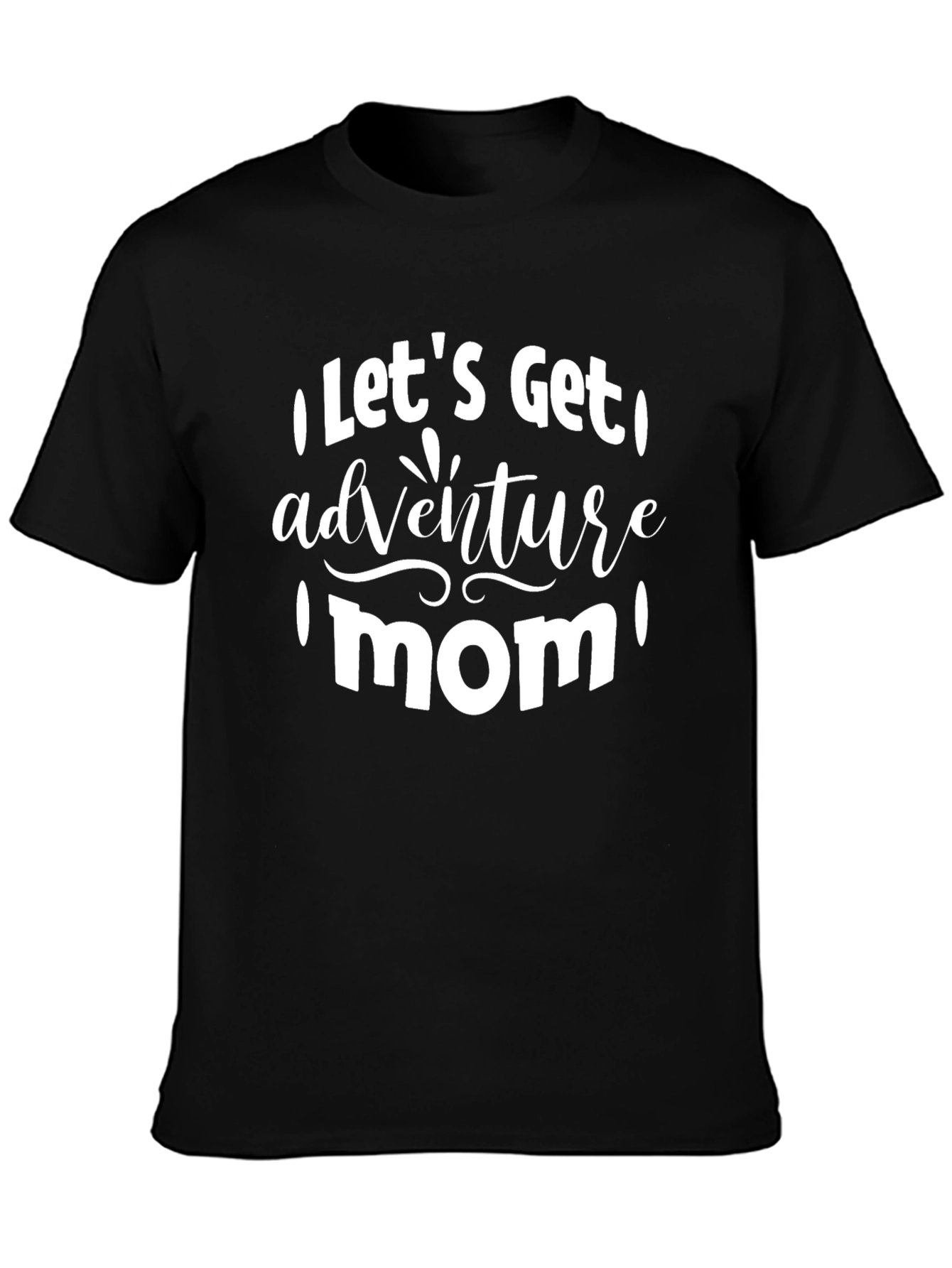 Adventure Mom Black T-Shirt