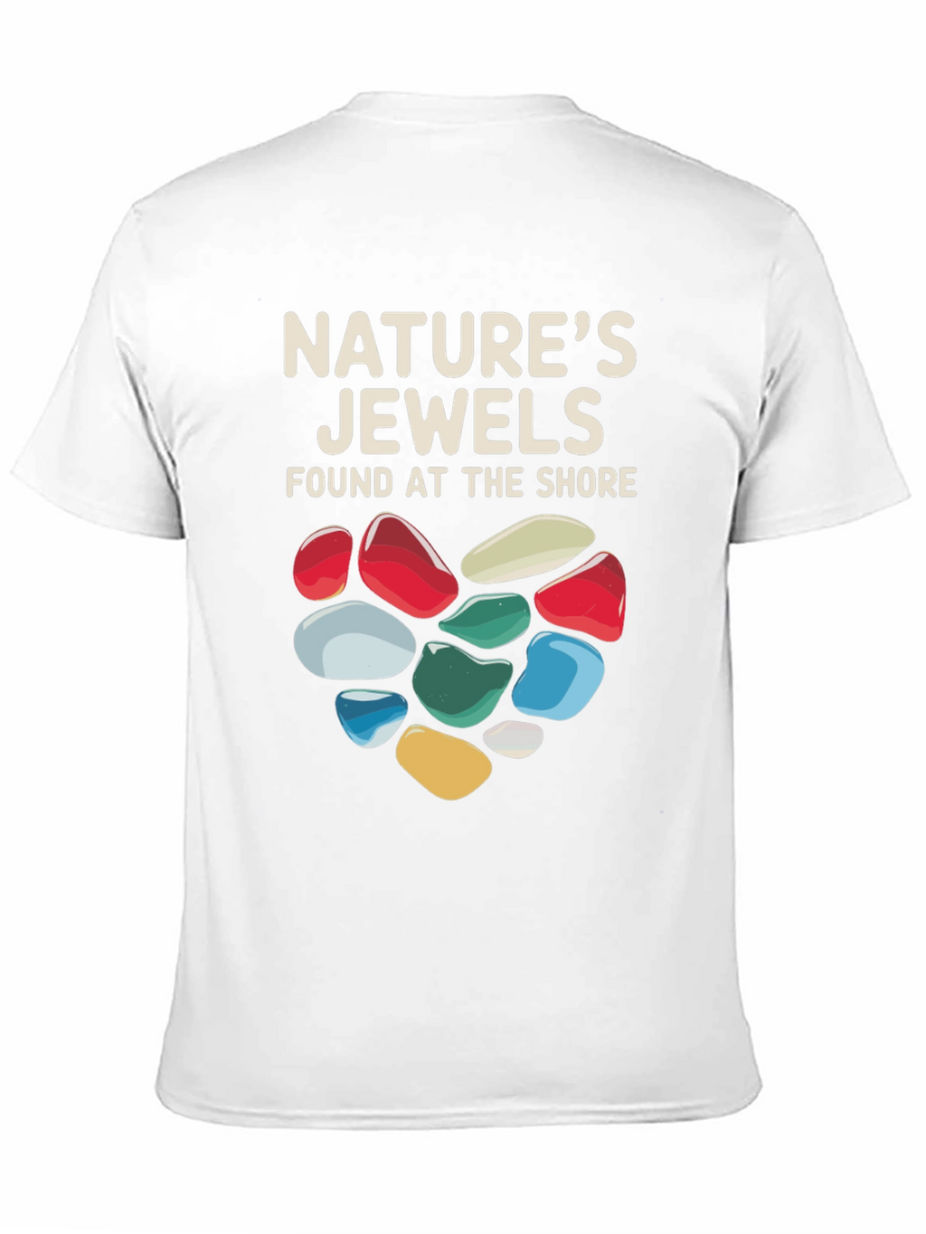 Natures Jewels T-Shirt - Found at the Shore