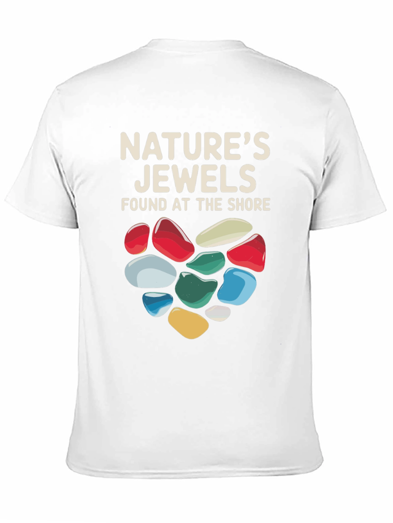 Natures Jewels T-Shirt - Found at the Shore