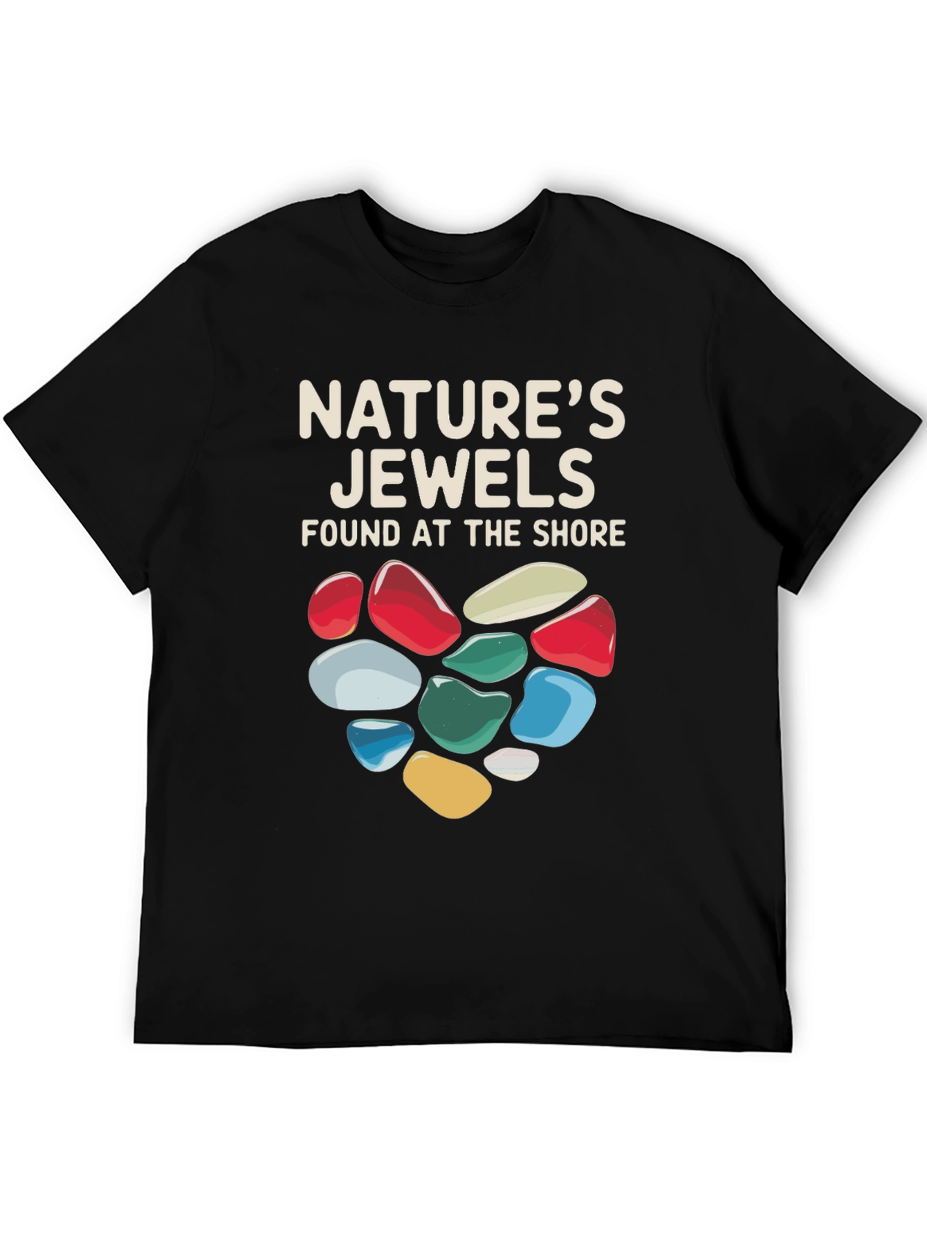 Natures Jewels T-Shirt - Found at the Shore