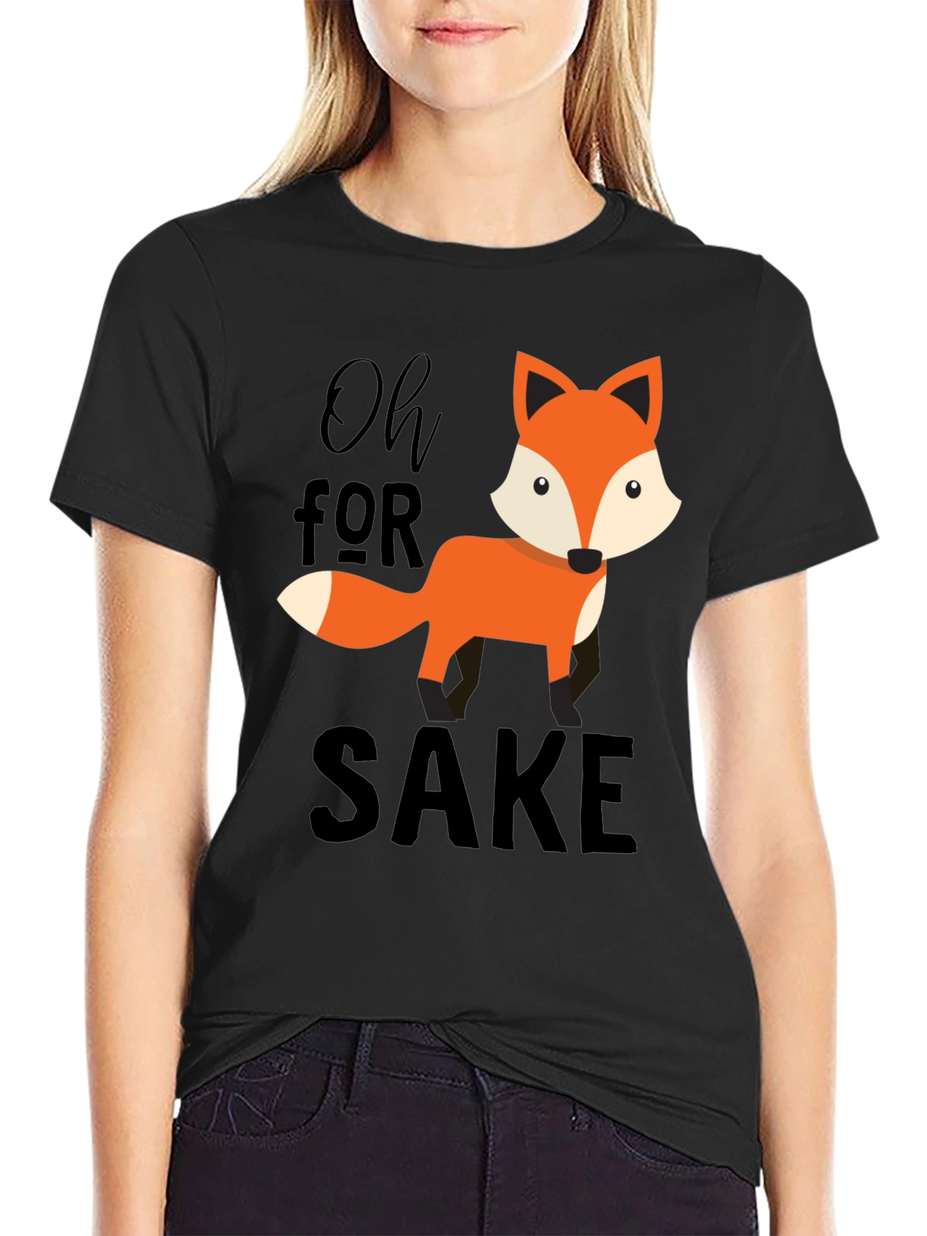 Oh For Fox Sake T-Shirt - Funny Fox Graphic Tee