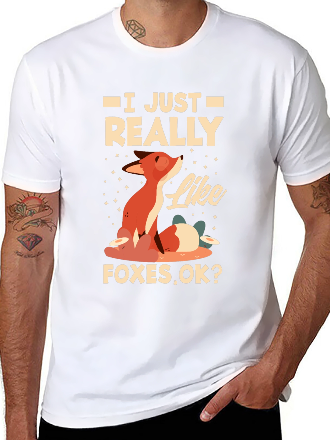 I Just Really Like Foxes T-Shirt