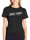 Han Shot First Graphic T-Shirt