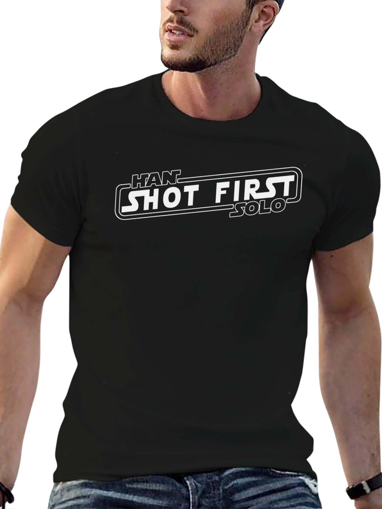 Han Shot First Graphic T-Shirt