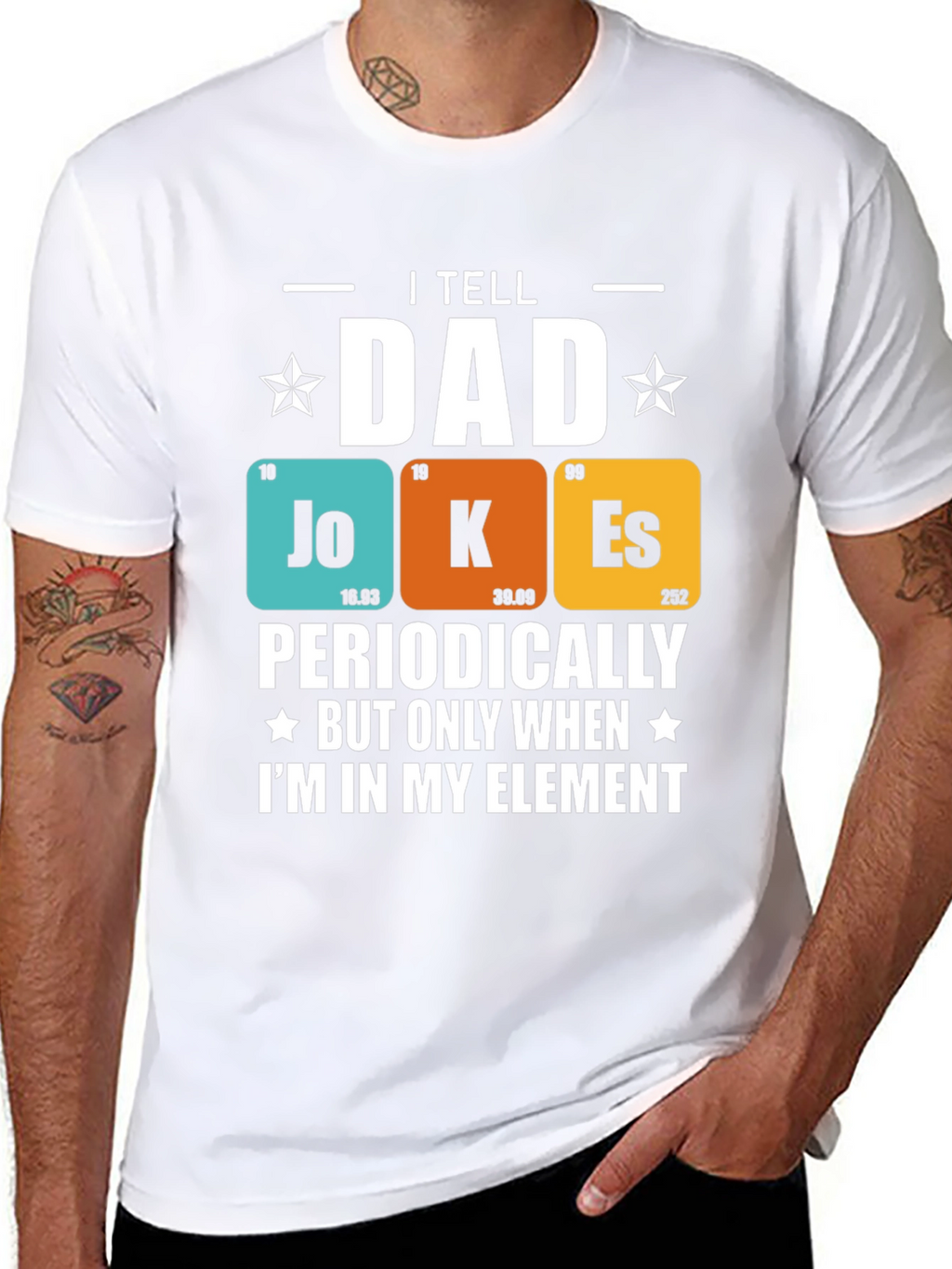 I Tell Dad Jokes Periodically T-Shirt