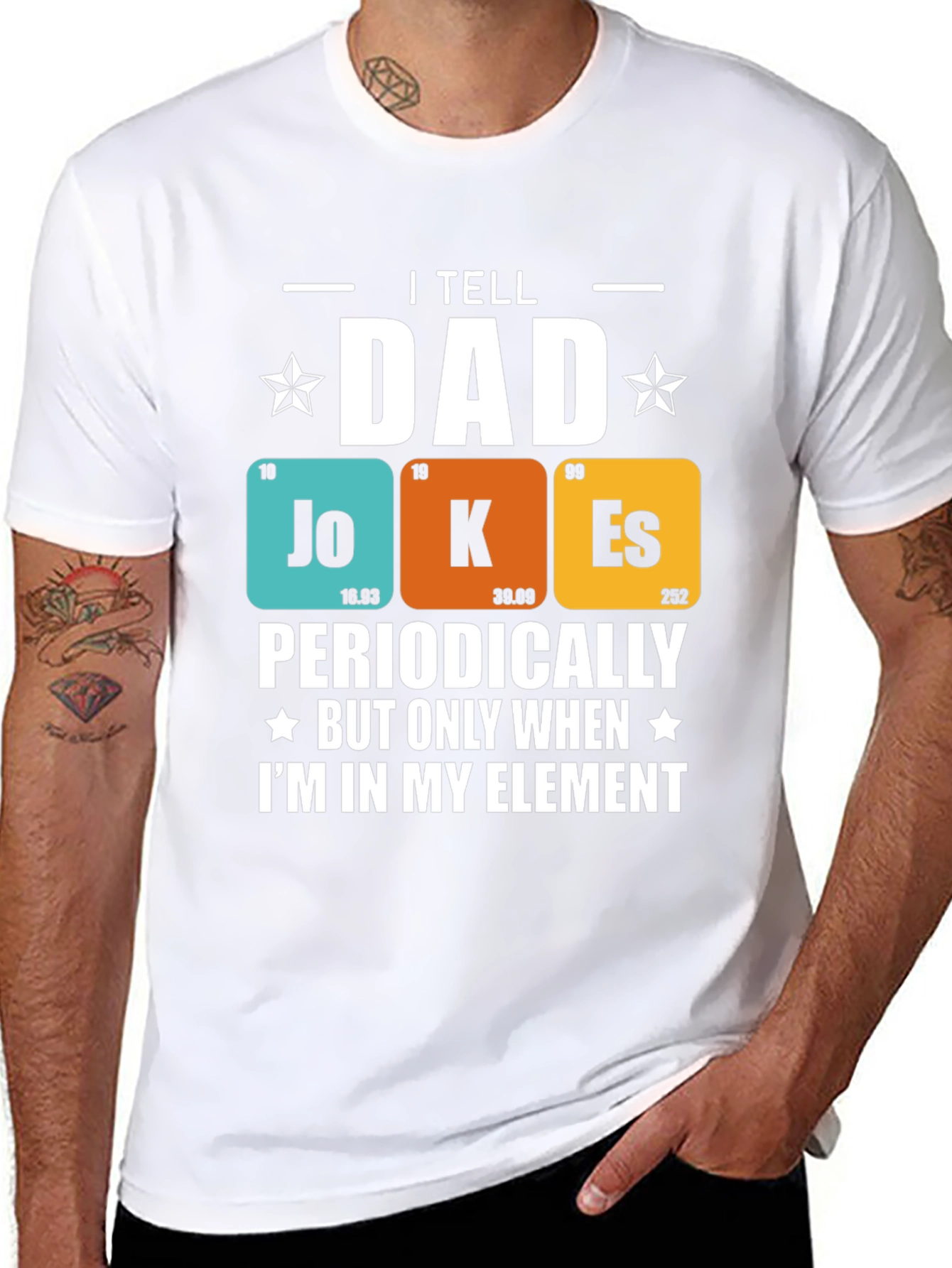 I Tell Dad Jokes Periodically T-Shirt