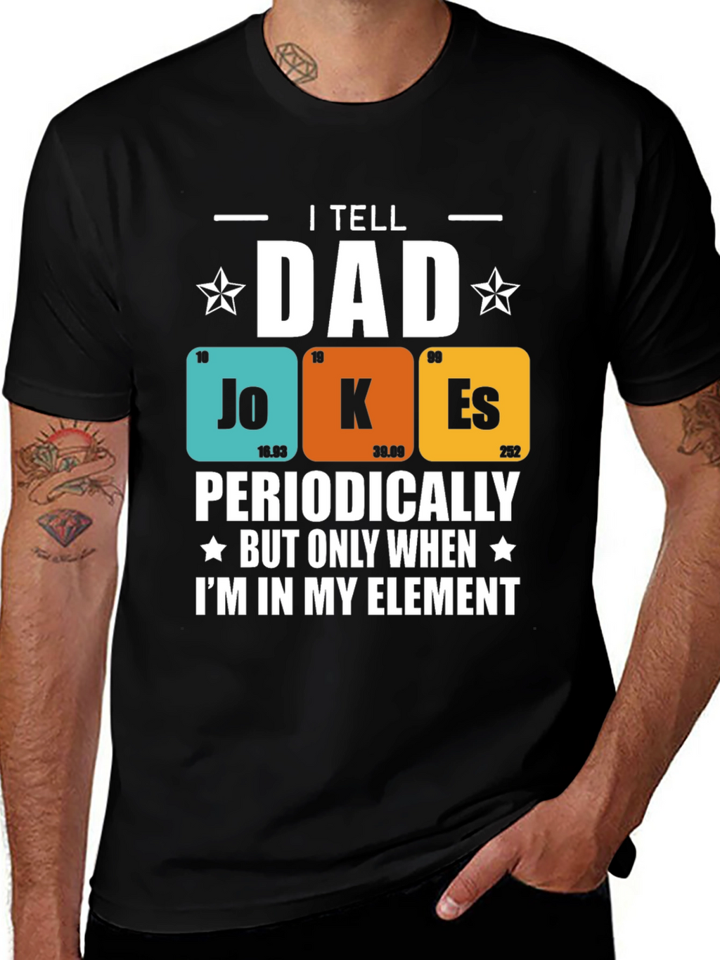 I Tell Dad Jokes Periodically T-Shirt