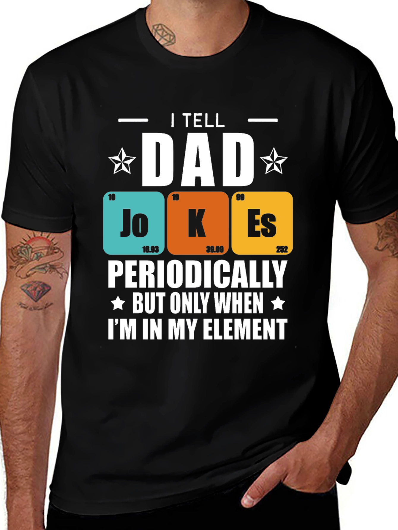 I Tell Dad Jokes Periodically T-Shirt