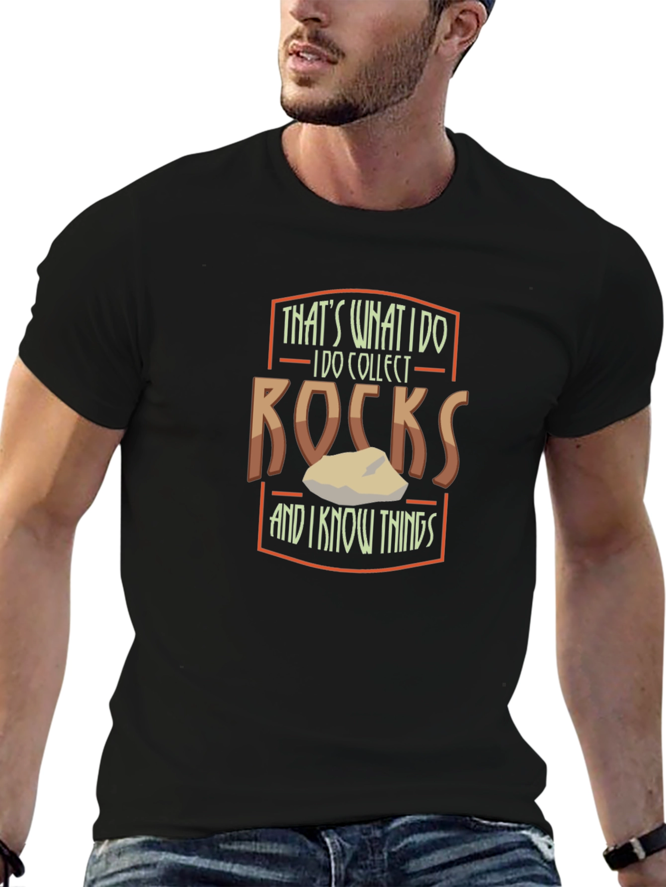 Thats What I Do I Collect Rocks T-Shirt