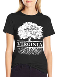 Virginia Tree Roots Graphic T-Shirt