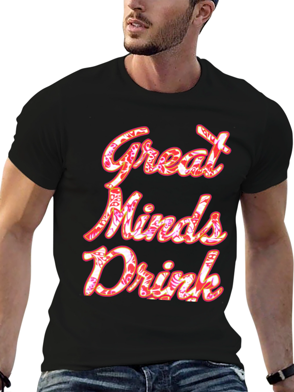 Great Minds Drink Graphic Tee