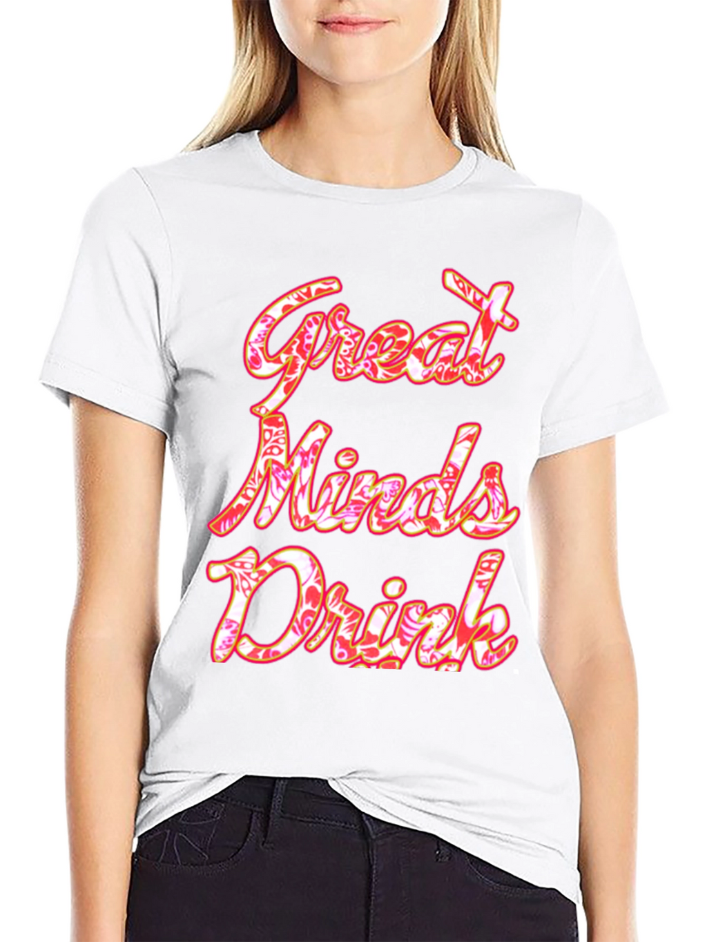 Great Minds Drink Graphic Tee