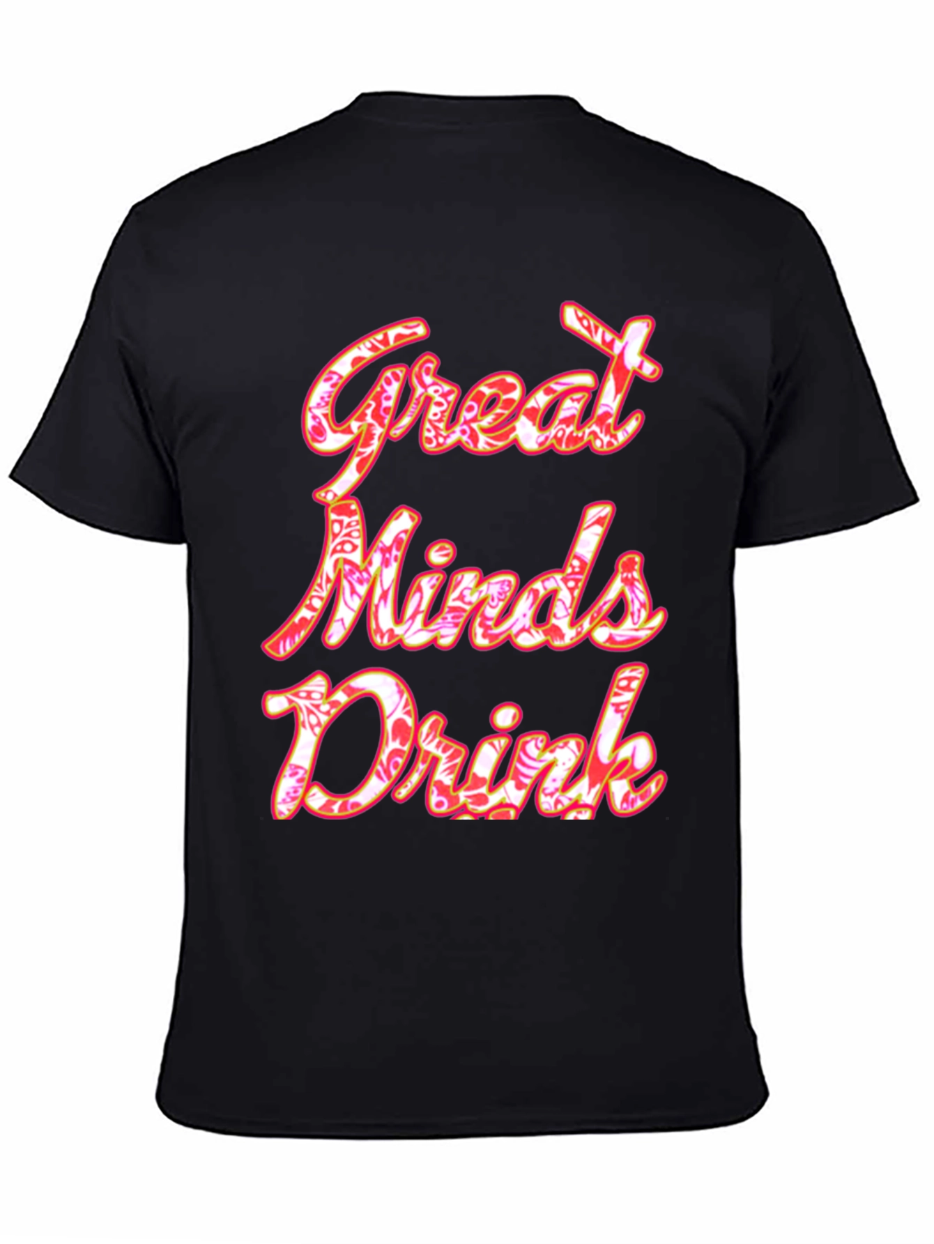 Great Minds Drink Graphic Tee