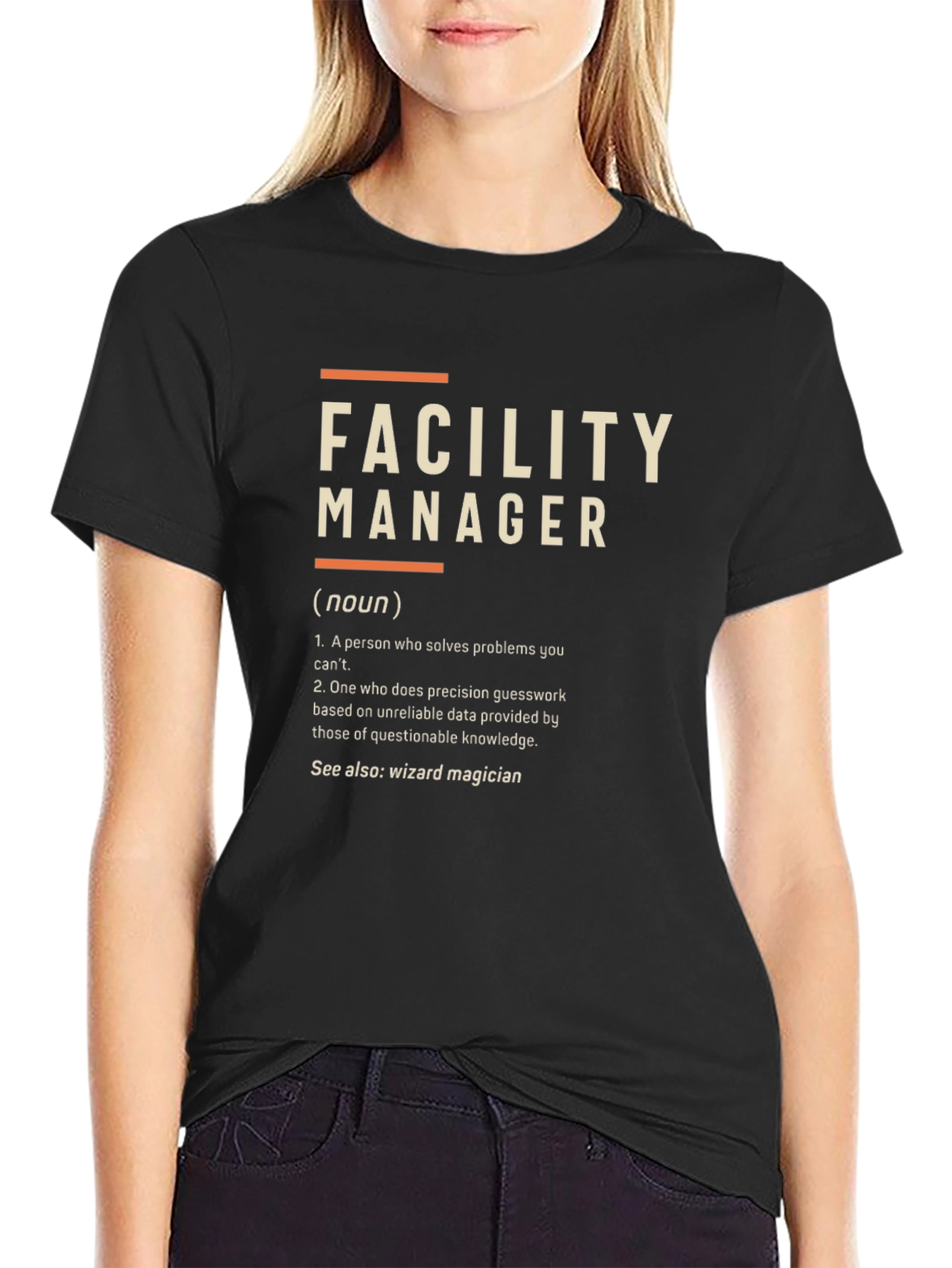 Facility Manager Definition T-Shirt
