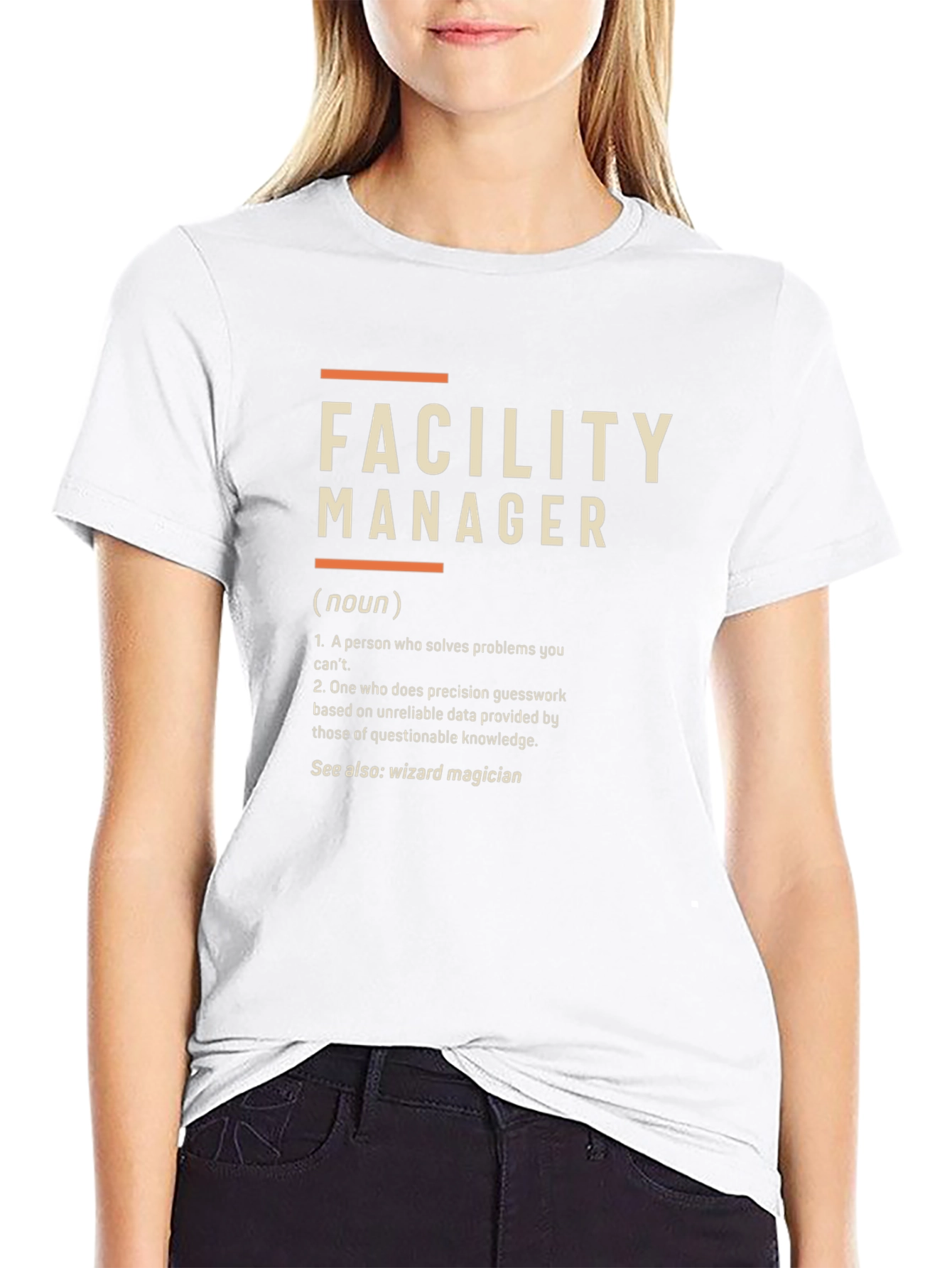 Facility Manager Definition T-Shirt