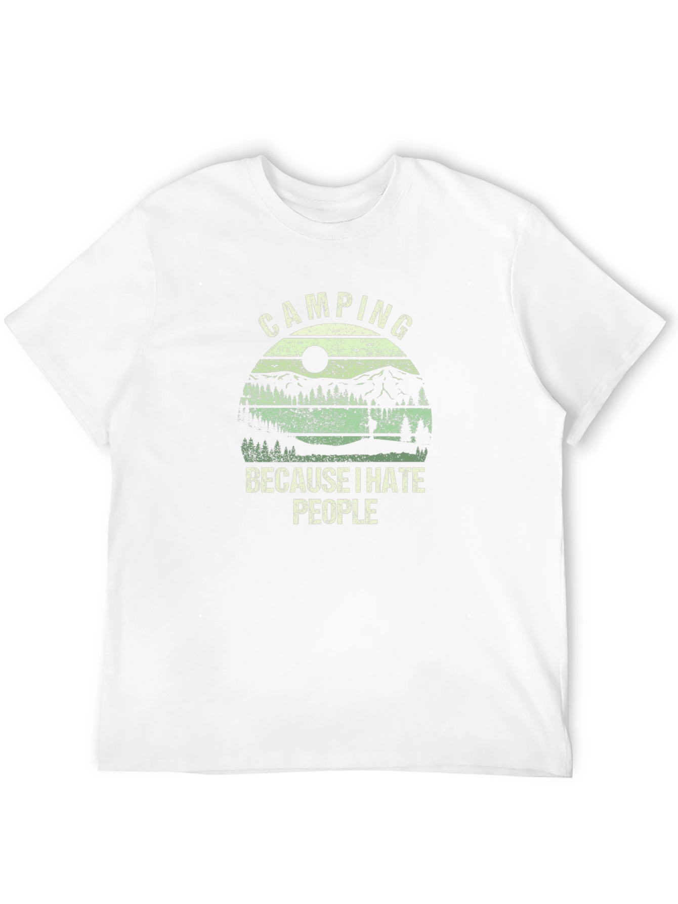 Camping Because I Hate People T-Shirt