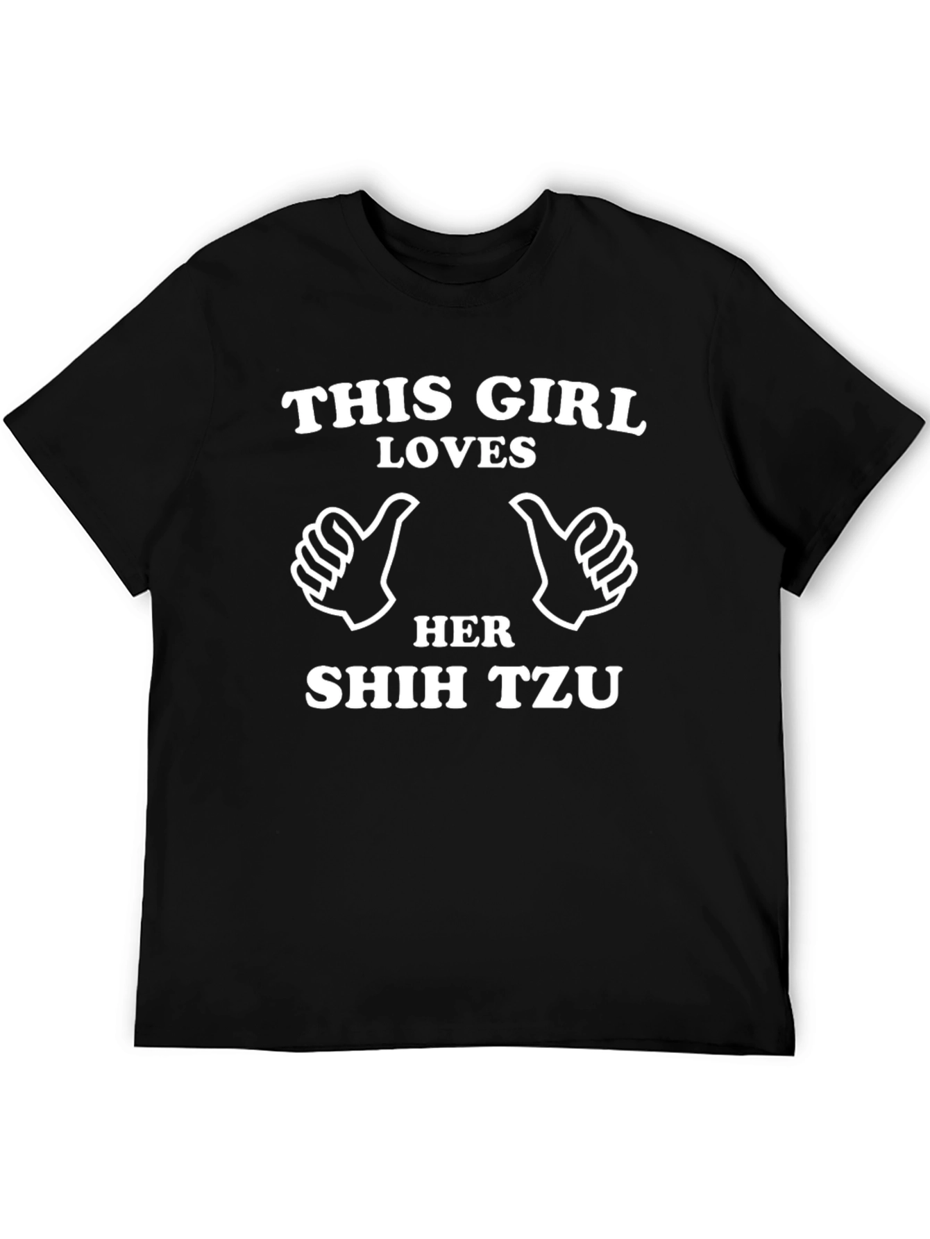 This Girl Loves Her Shih Tzu T-Shirt - Dog Lover Gift