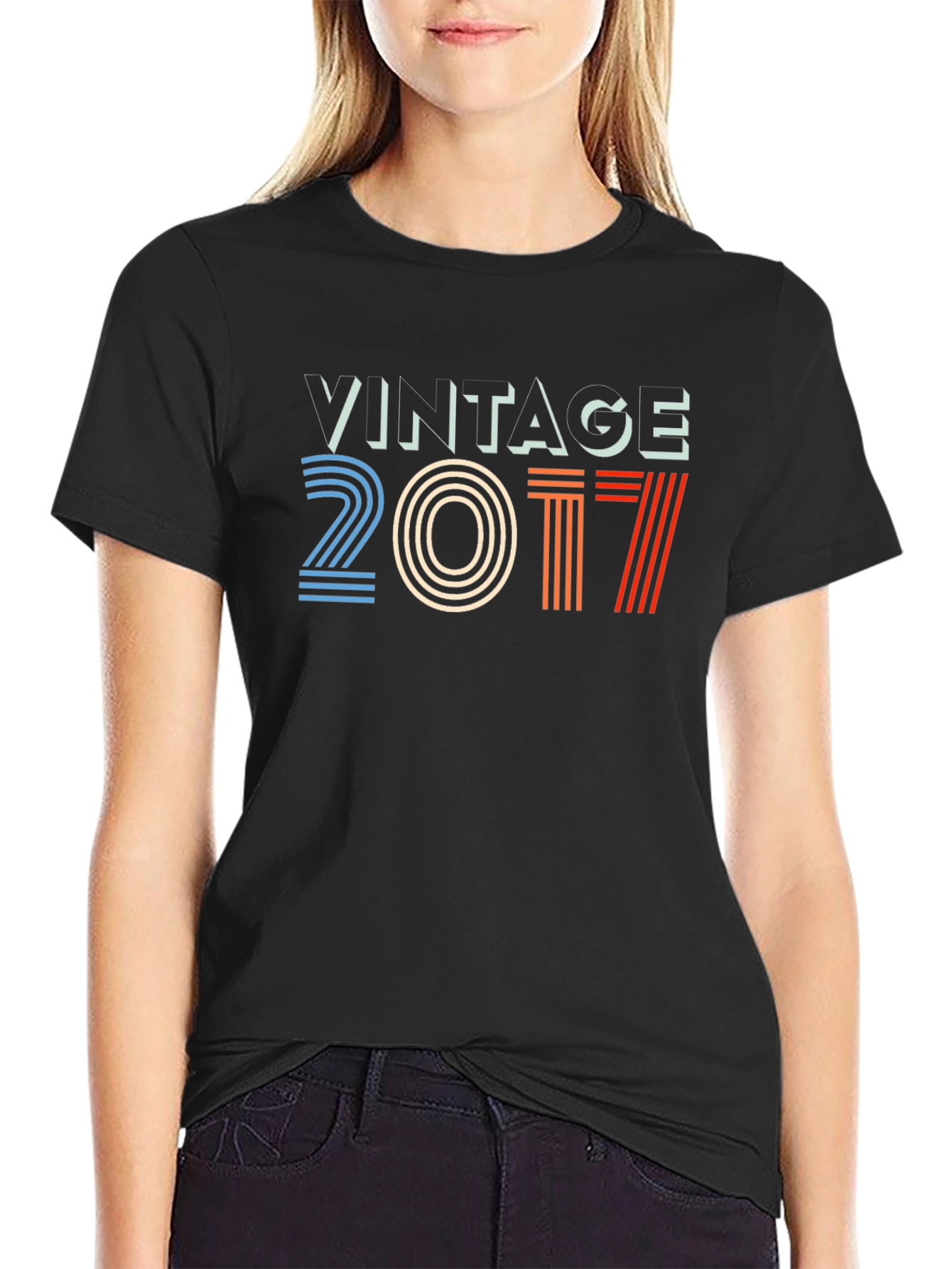 Vintage 2017 Graphic T-Shirt