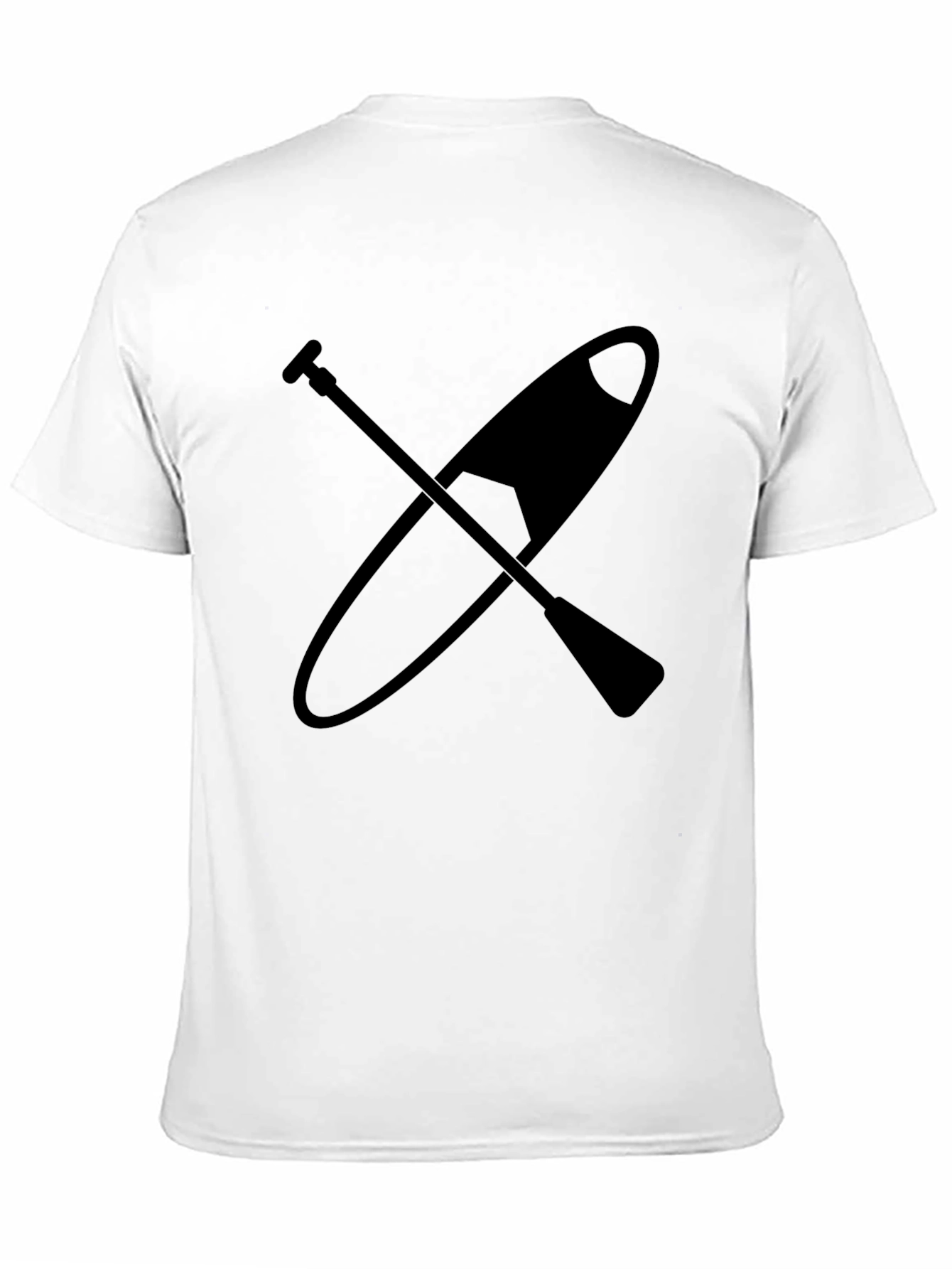 Paddle Board T-Shirt - Black Graphic Tee