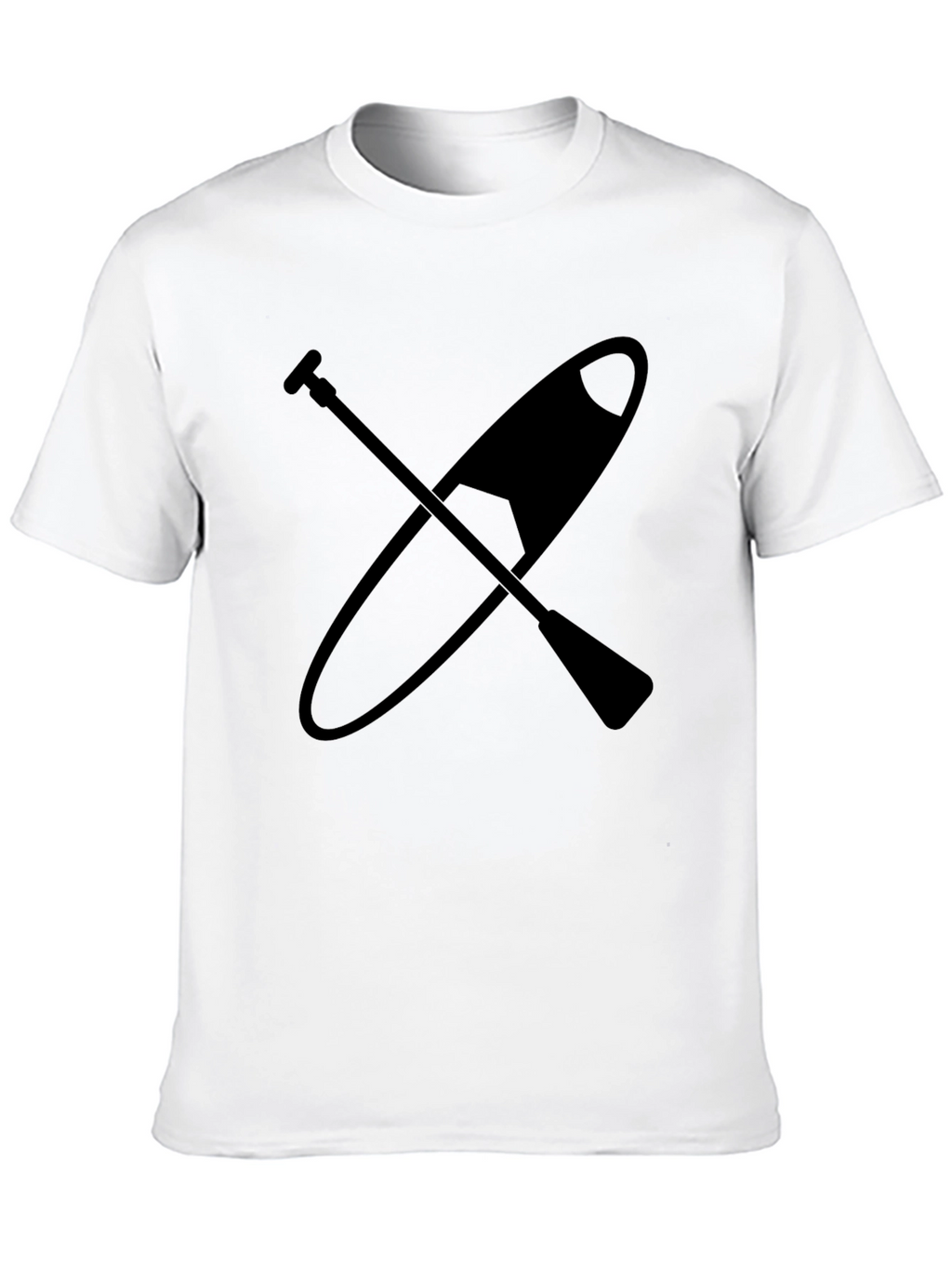 Paddle Board T-Shirt - Black Graphic Tee