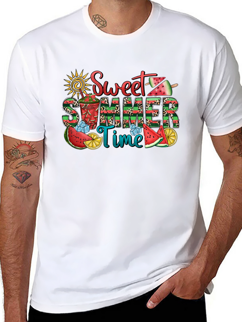 Sweet Summer Time Graphic T-Shirt