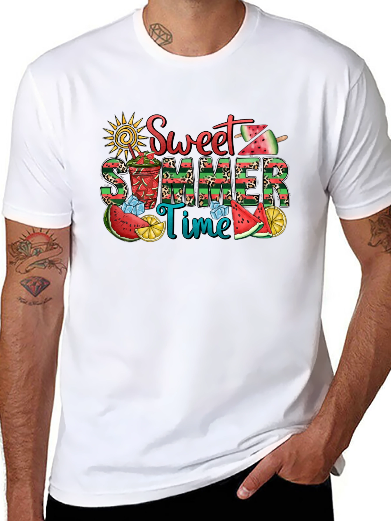 Sweet Summer Time Graphic T-Shirt