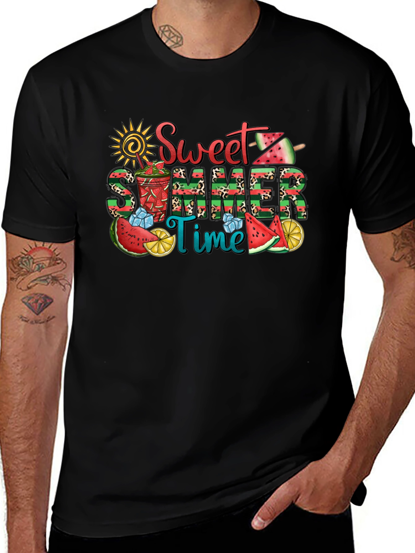 Sweet Summer Time Graphic T-Shirt