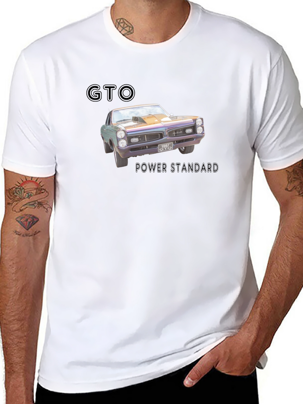 GTO Power Standard Black T-Shirt