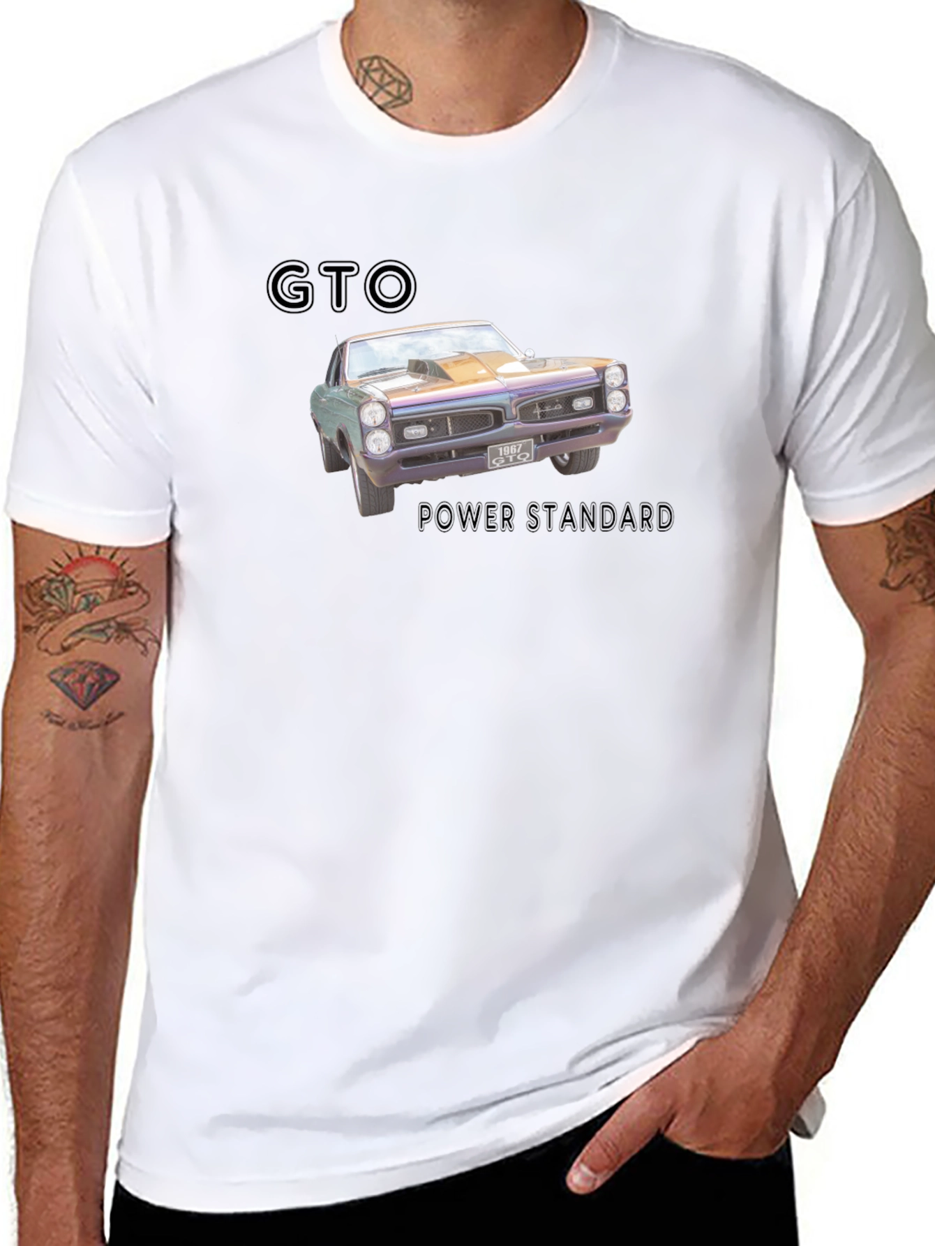 GTO Power Standard Black T-Shirt