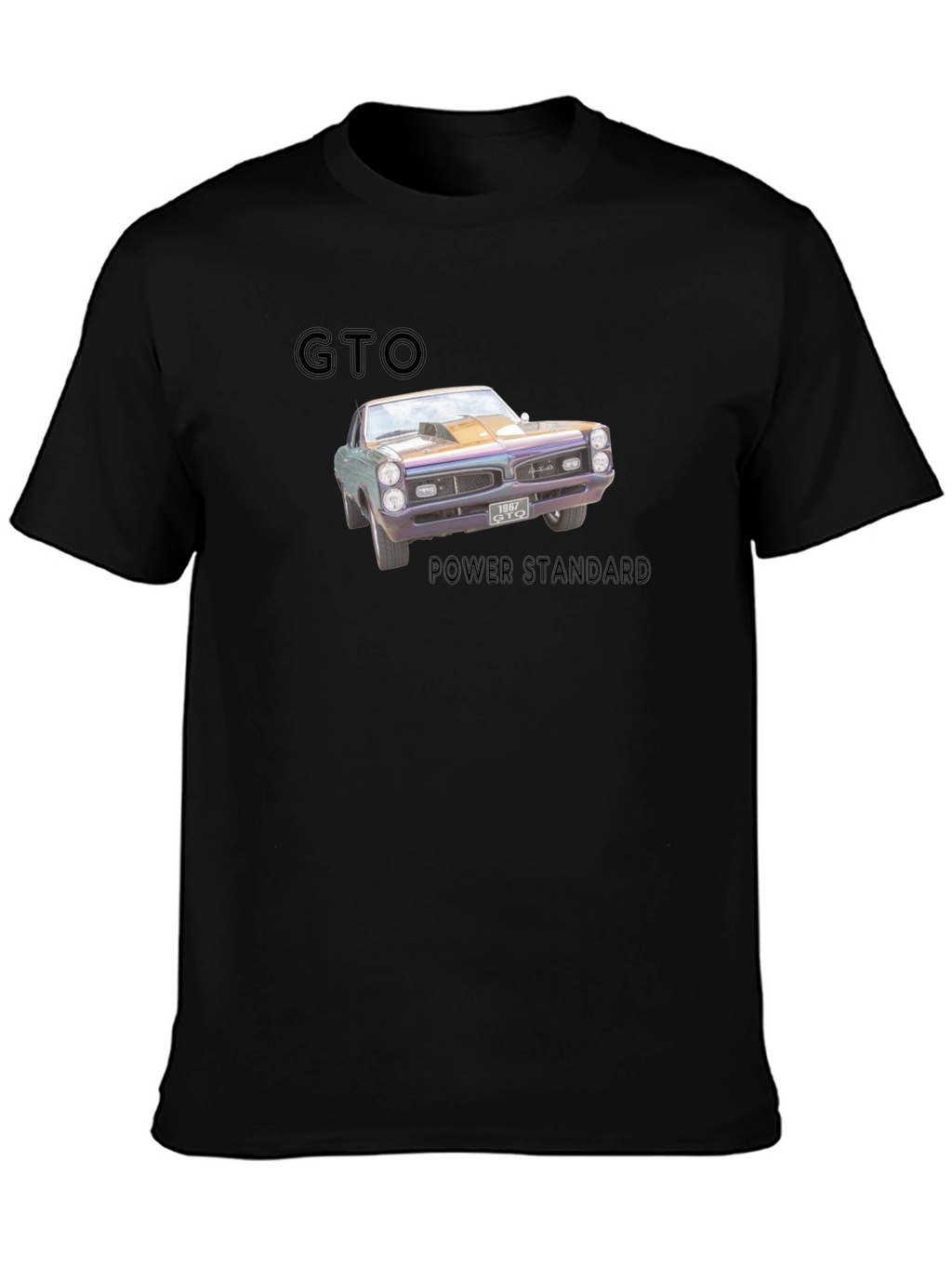 GTO Power Standard Black T-Shirt