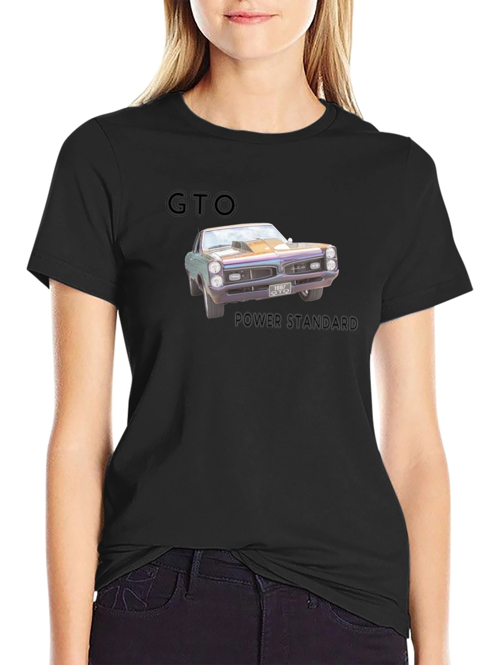 GTO Power Standard Black T-Shirt
