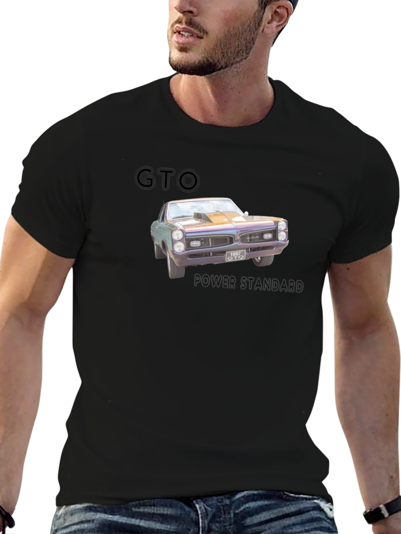 GTO Power Standard Black T-Shirt