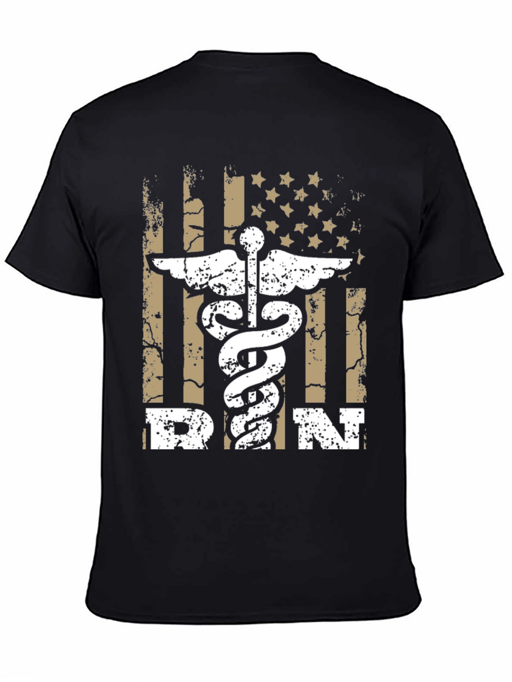 RN American Flag Graphic T-Shirt